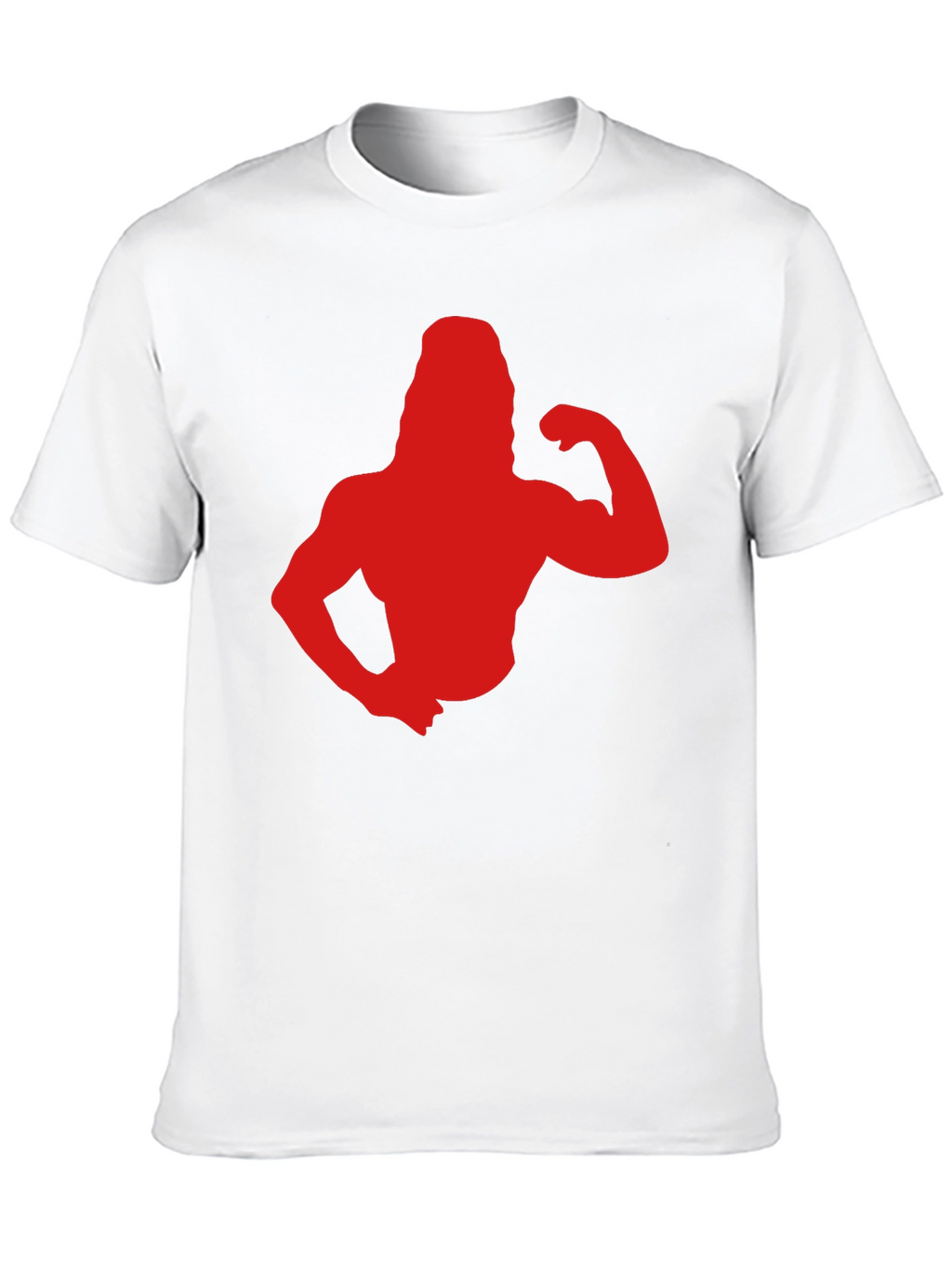 Retro Gym Bro T-Shirt - Black Cotton Tee