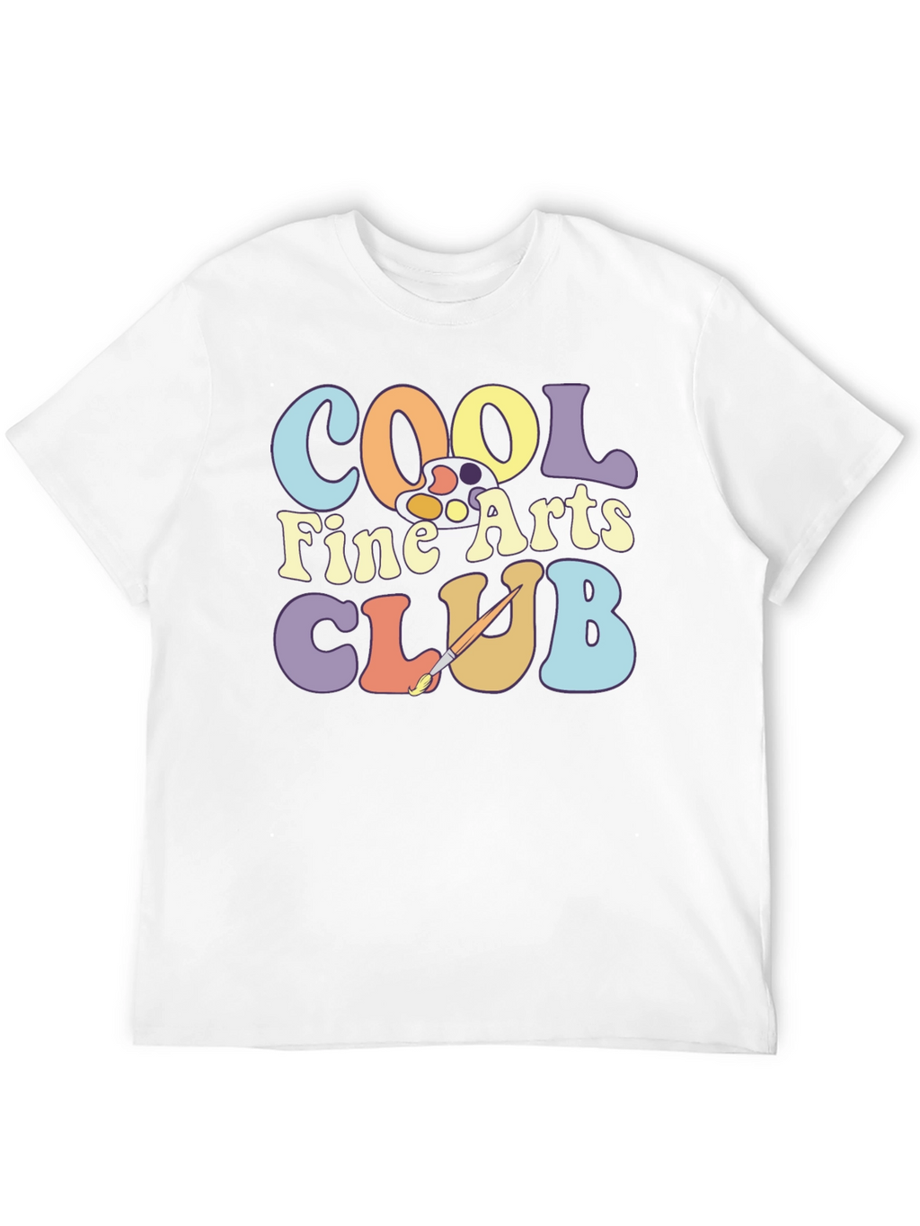 Cool Fine Arts Club Graphic T-Shirt