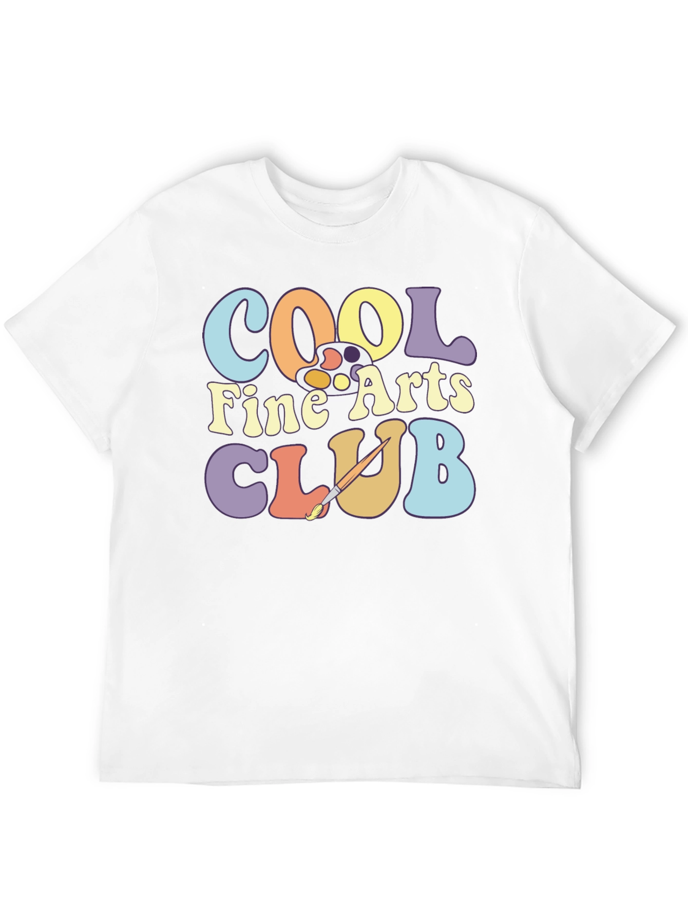 Cool Fine Arts Club Graphic T-Shirt