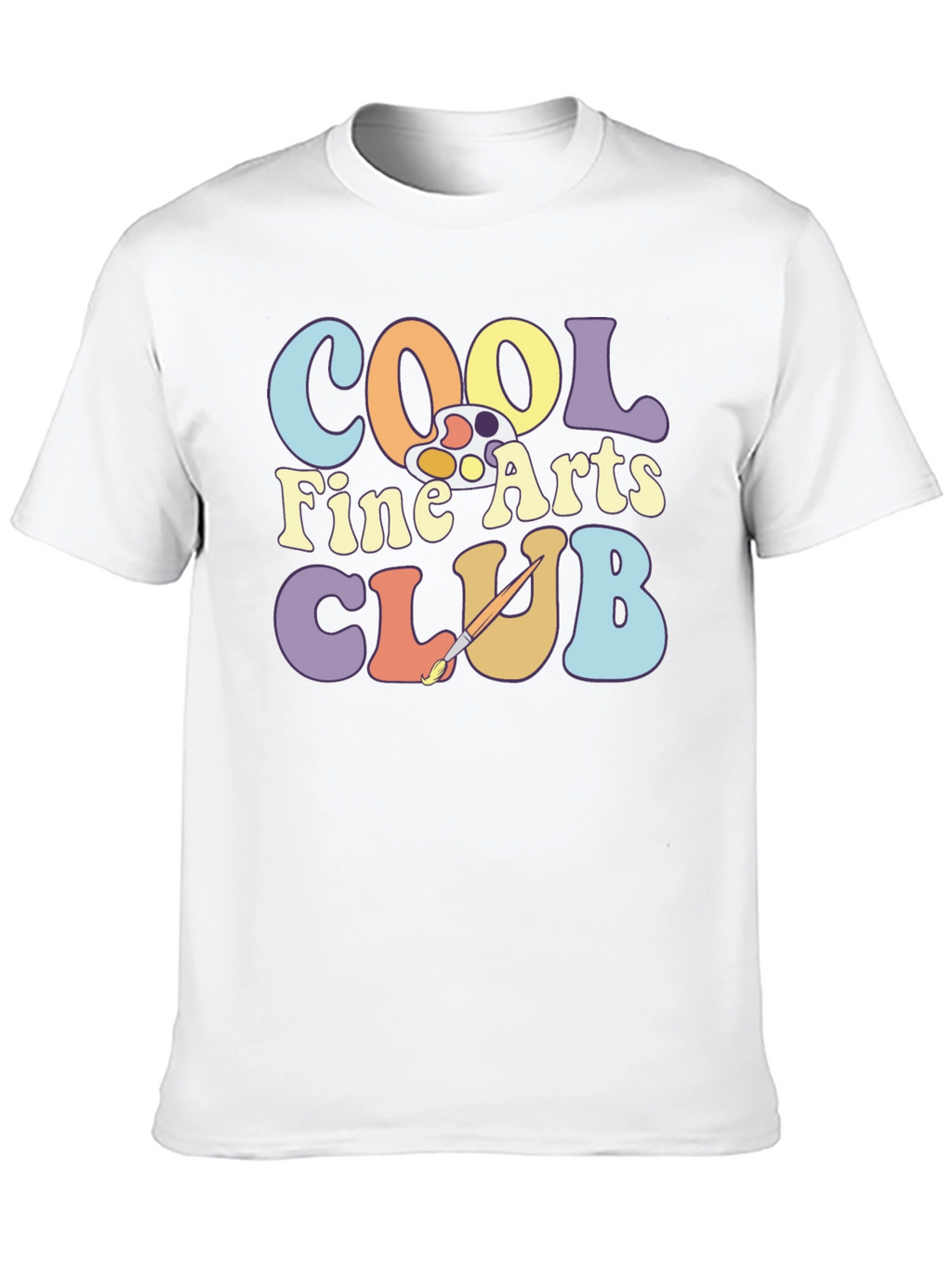 Cool Fine Arts Club Graphic T-Shirt