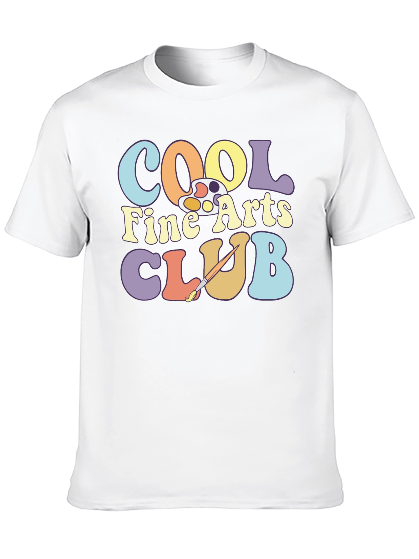 Cool Fine Arts Club Graphic T-Shirt
