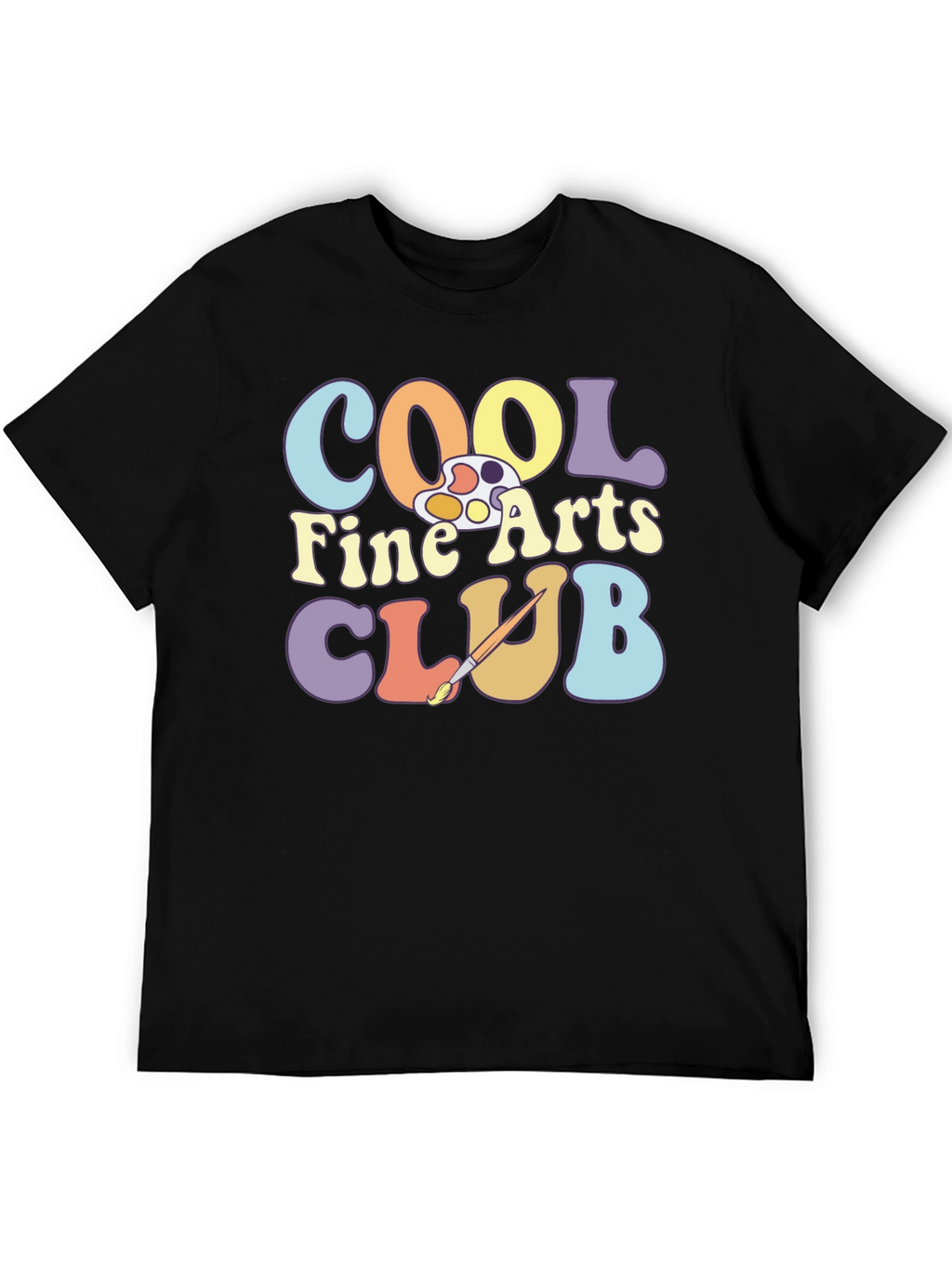 Cool Fine Arts Club Graphic T-Shirt