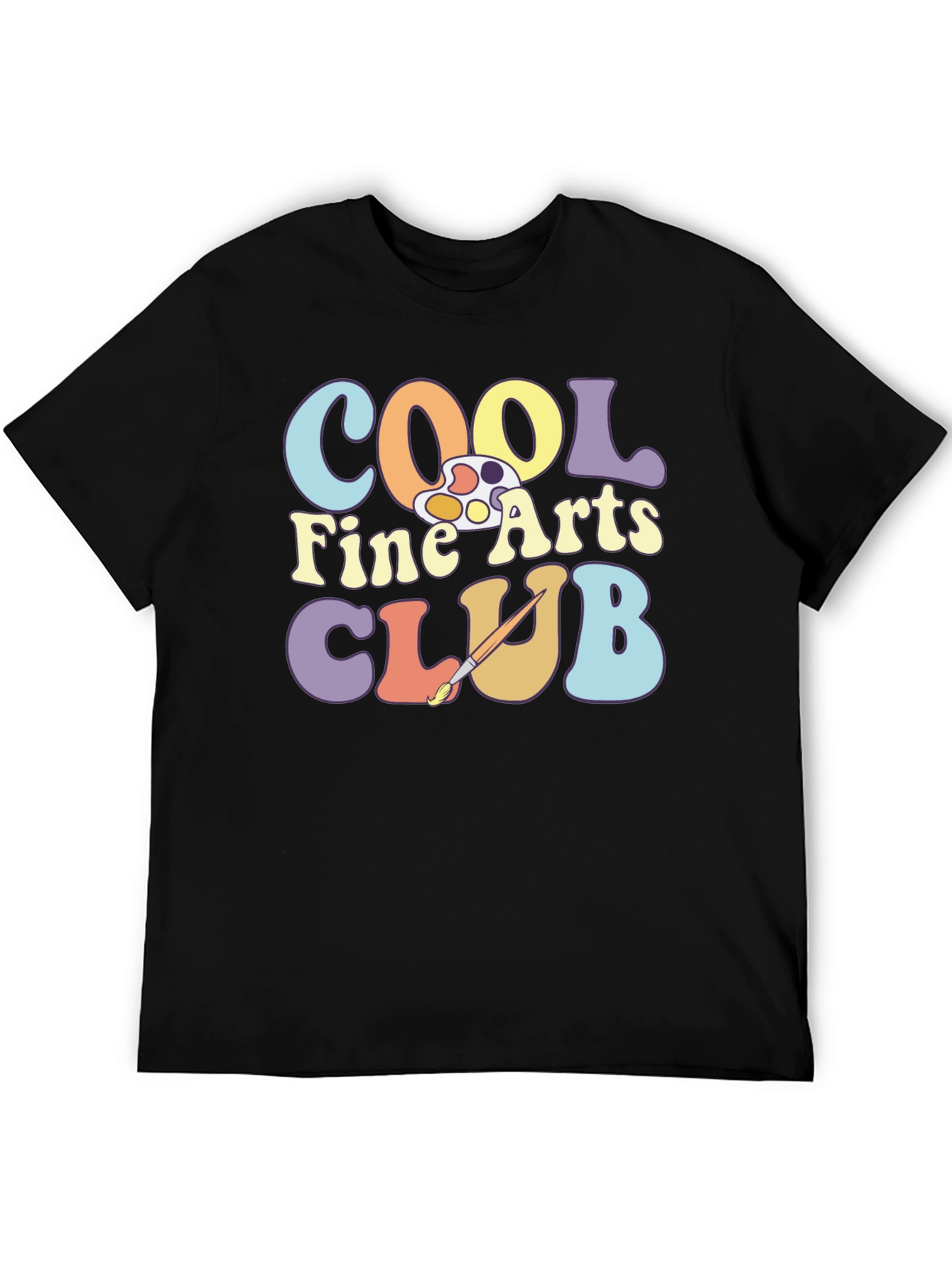 Cool Fine Arts Club Graphic T-Shirt