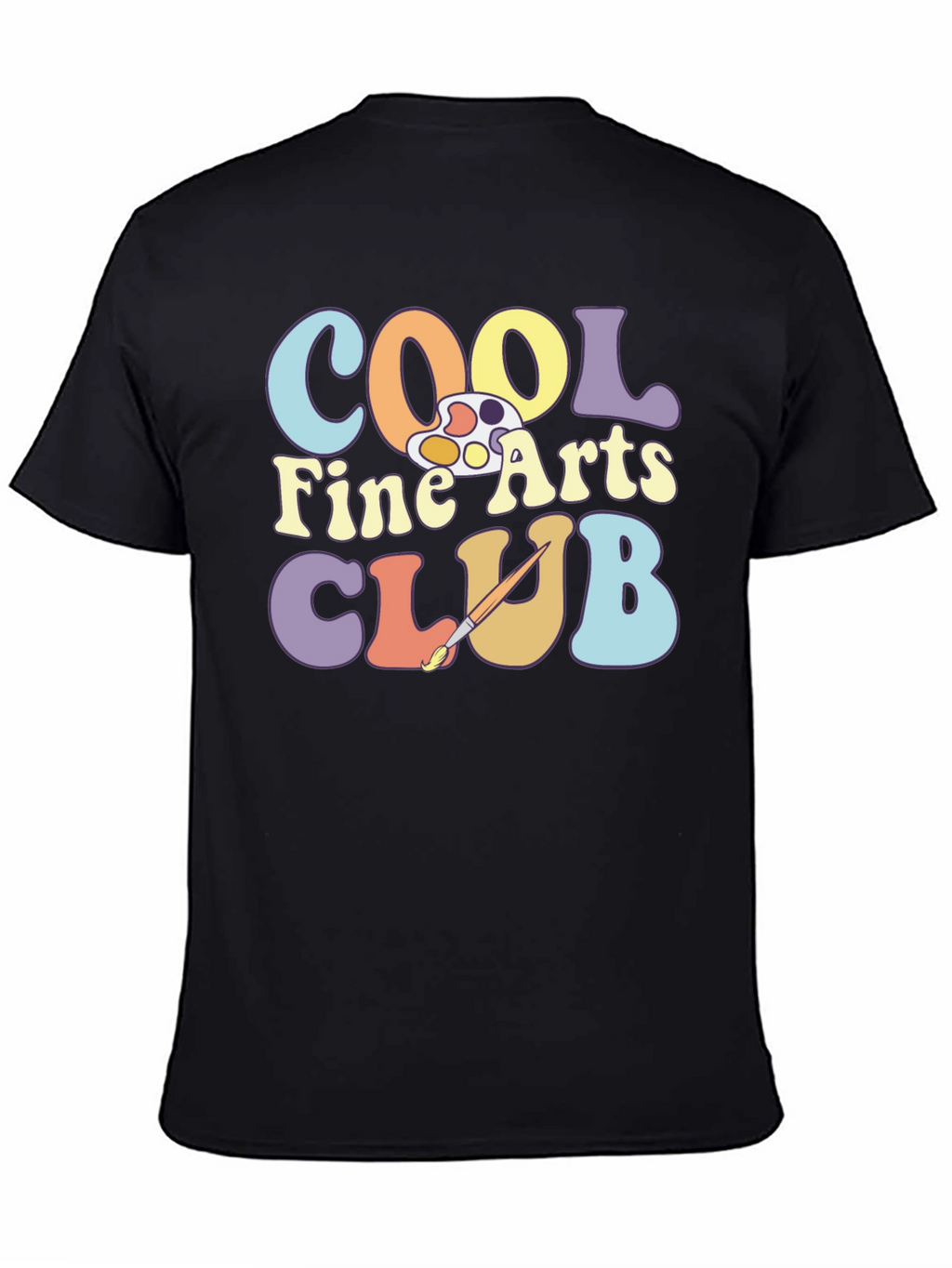 Cool Fine Arts Club Graphic T-Shirt