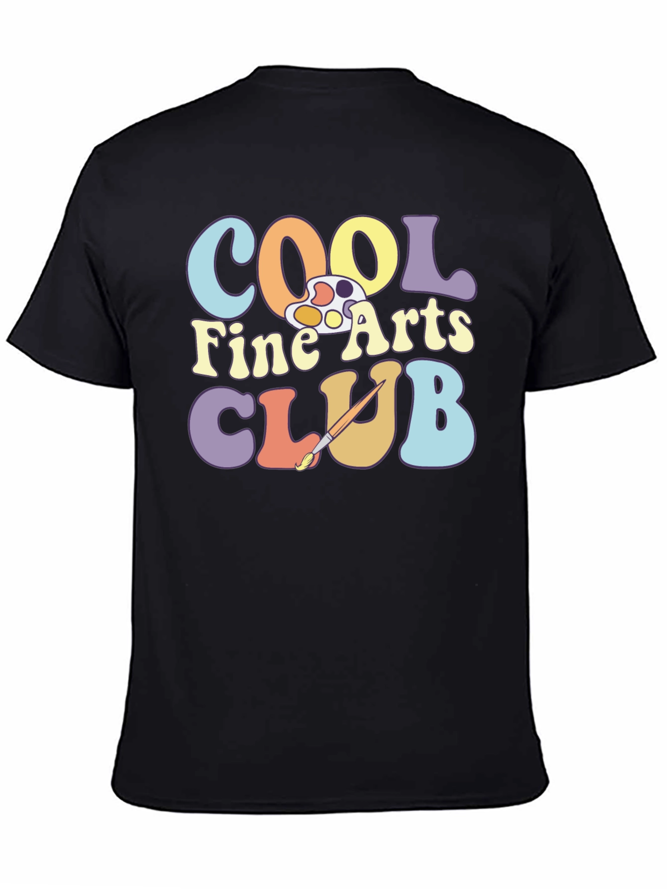 Cool Fine Arts Club Graphic T-Shirt