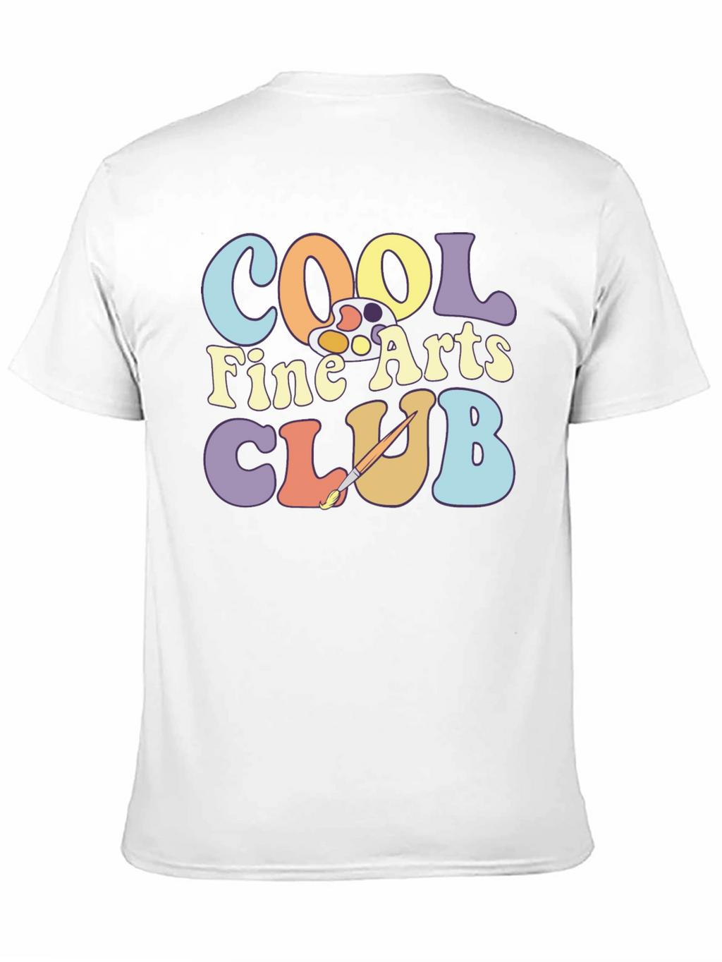 Cool Fine Arts Club Graphic T-Shirt