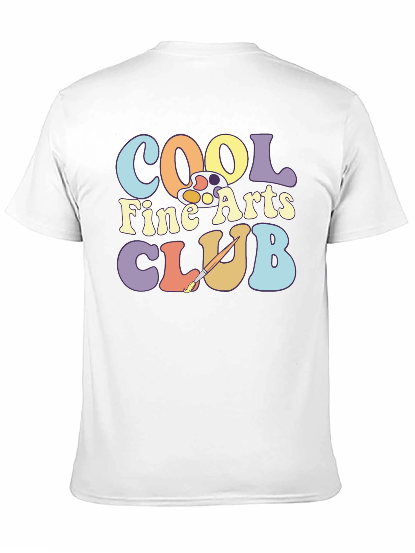 Cool Fine Arts Club Graphic T-Shirt