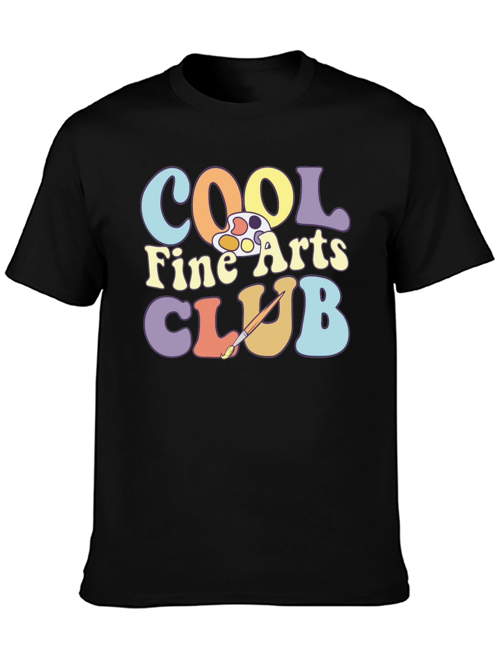 Cool Fine Arts Club Graphic T-Shirt