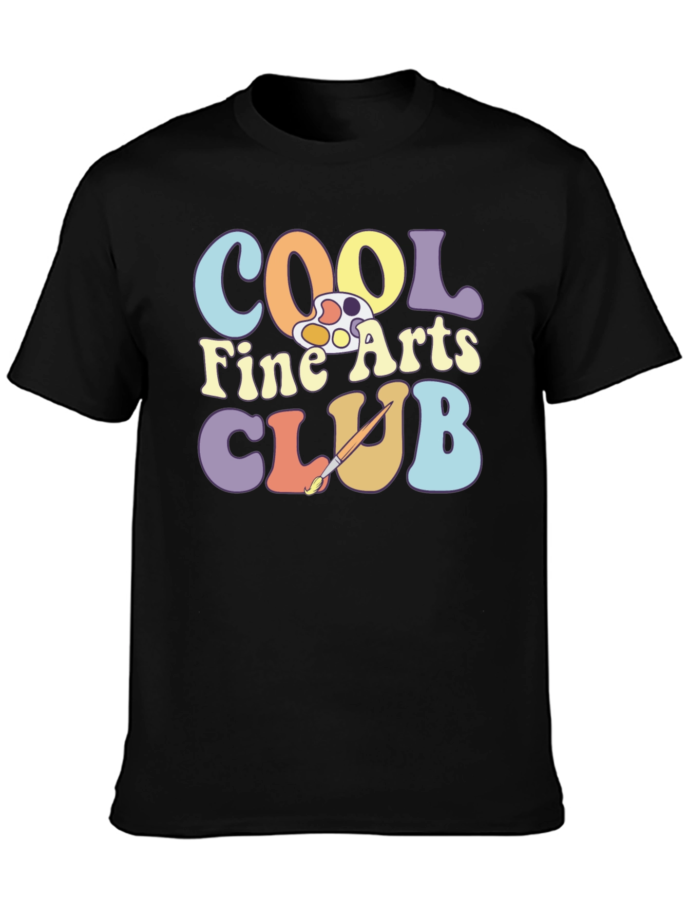 Cool Fine Arts Club Graphic T-Shirt