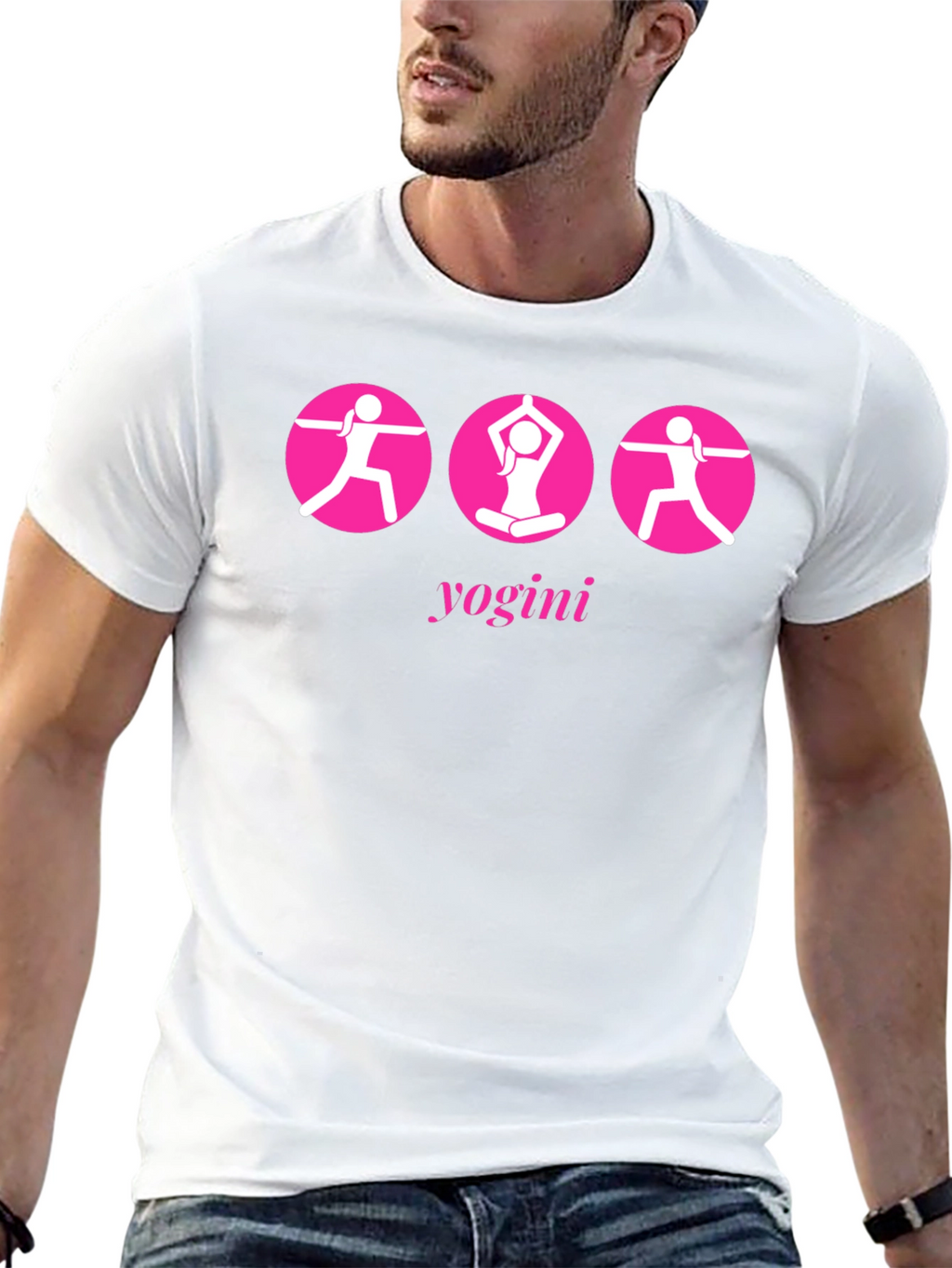 Yogini T-Shirt - Yoga Poses Graphic Tee