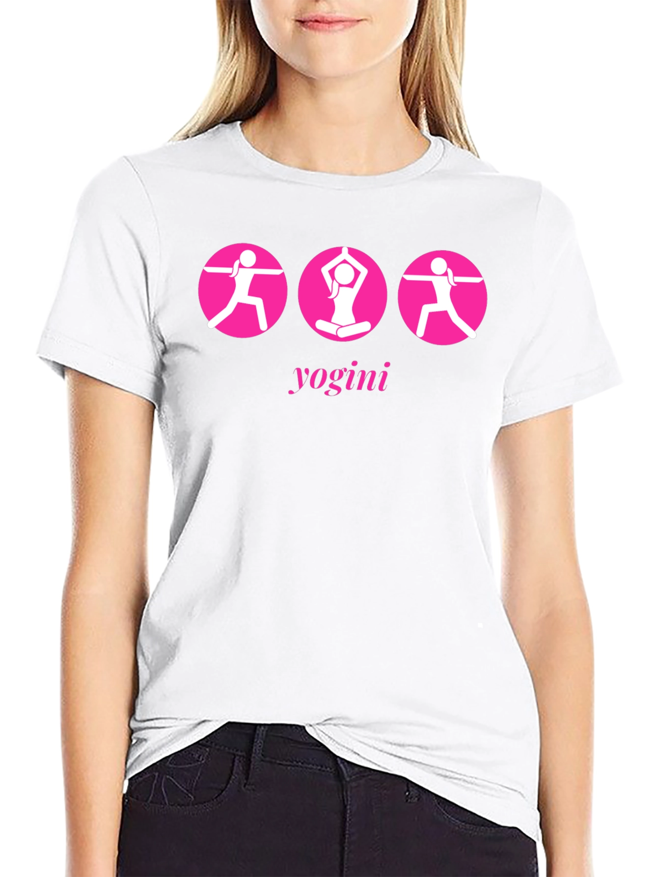 Yogini T-Shirt - Yoga Poses Graphic Tee