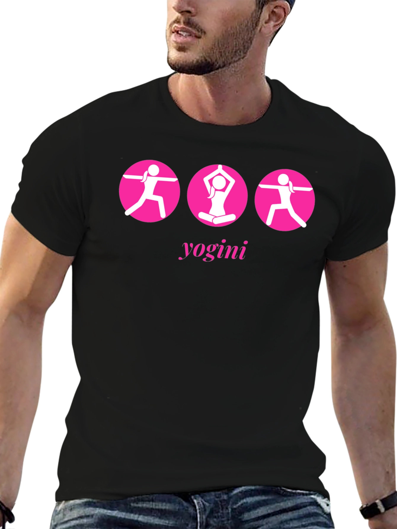 Yogini T-Shirt - Yoga Poses Graphic Tee