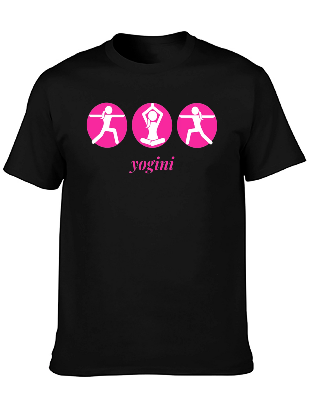 Yogini T-Shirt - Yoga Poses Graphic Tee