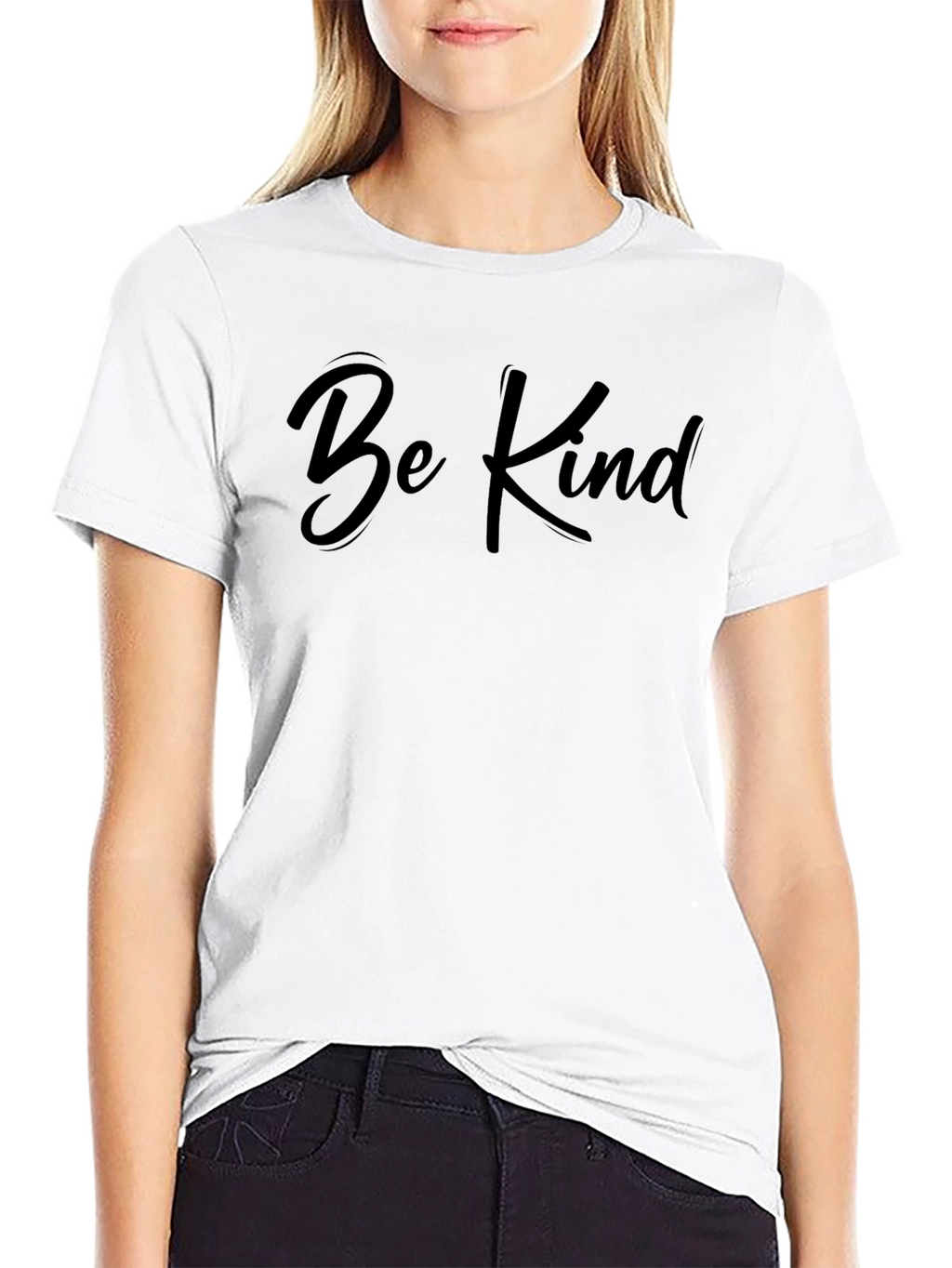 Be Kind Black T-Shirt - Stylish Comfort