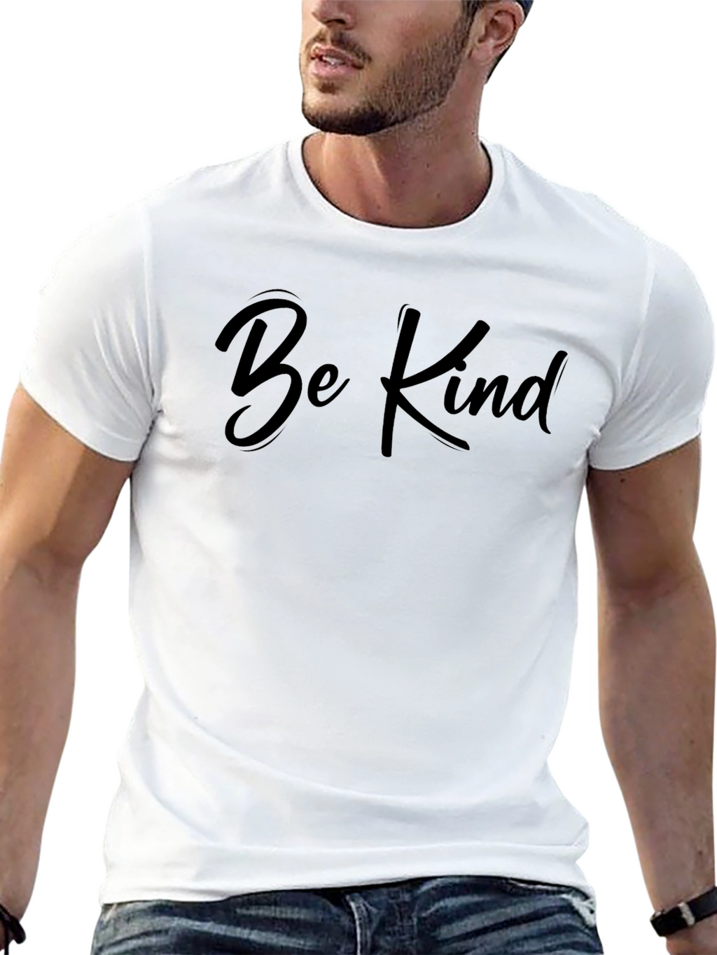 Be Kind Black T-Shirt - Stylish Comfort