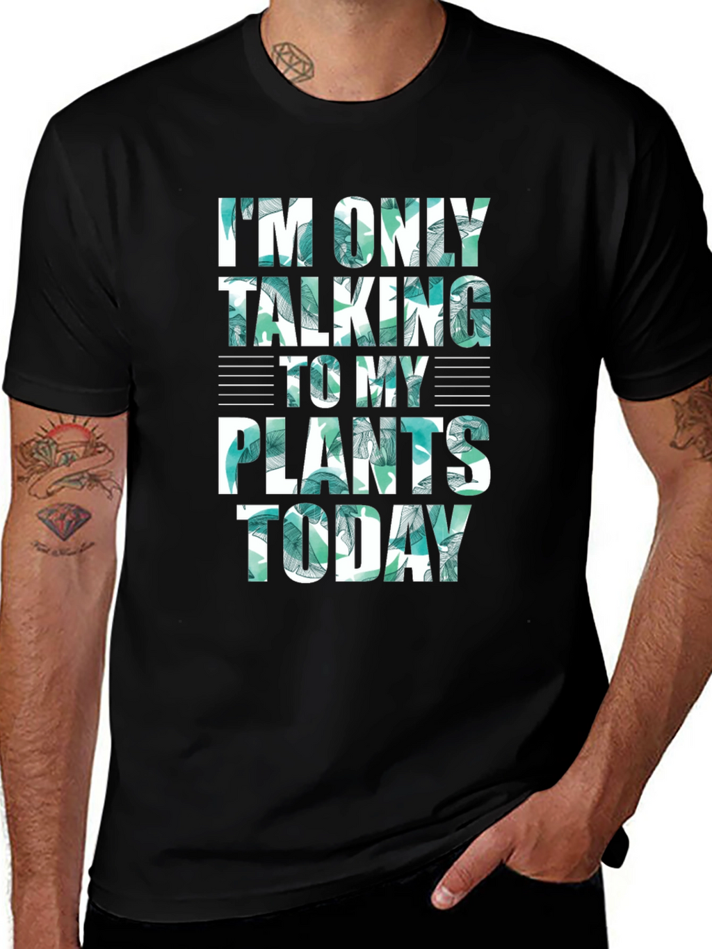 Im Only Talking to My Plants Today Graphic Tee
