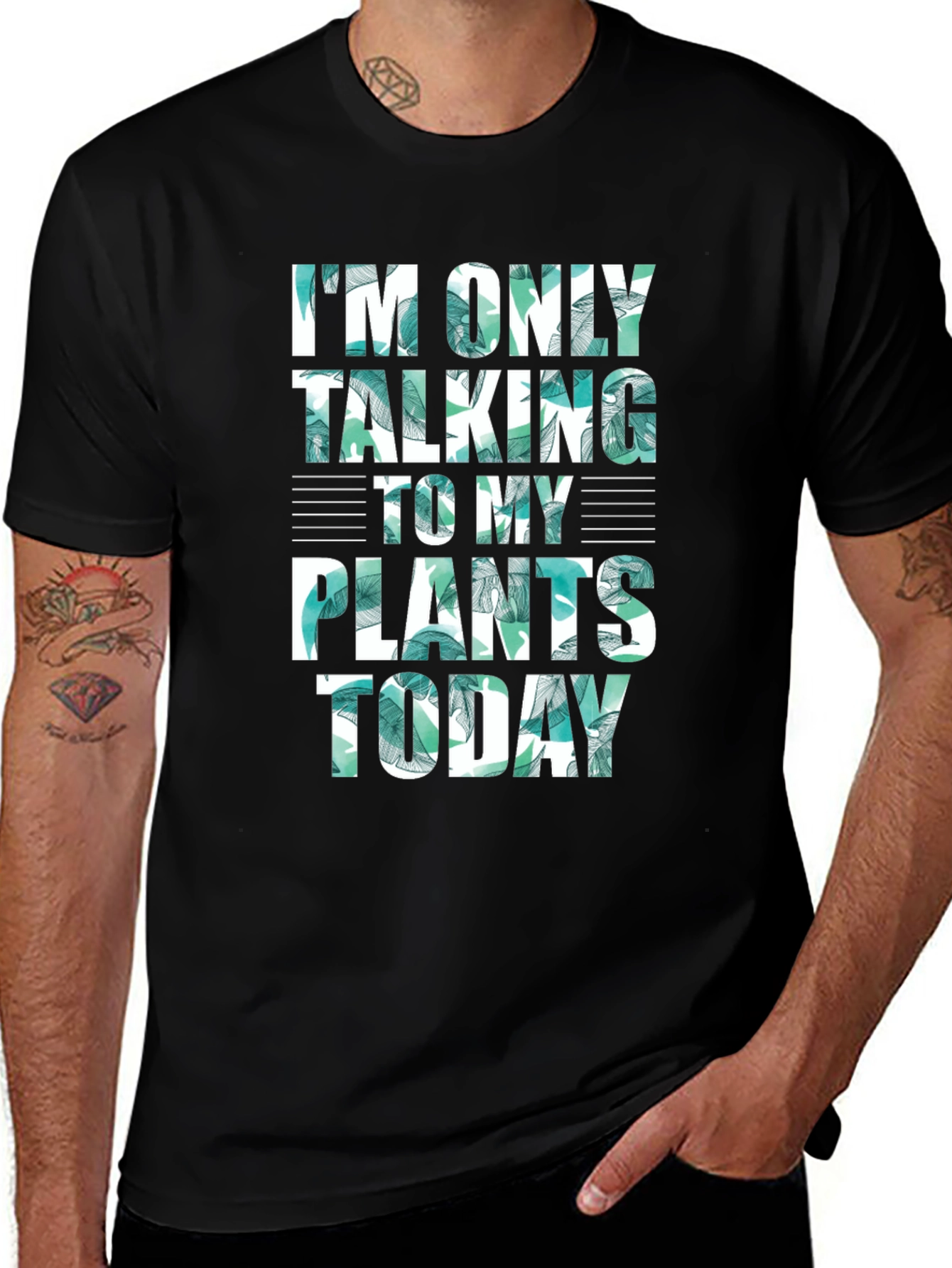 Im Only Talking to My Plants Today Graphic Tee