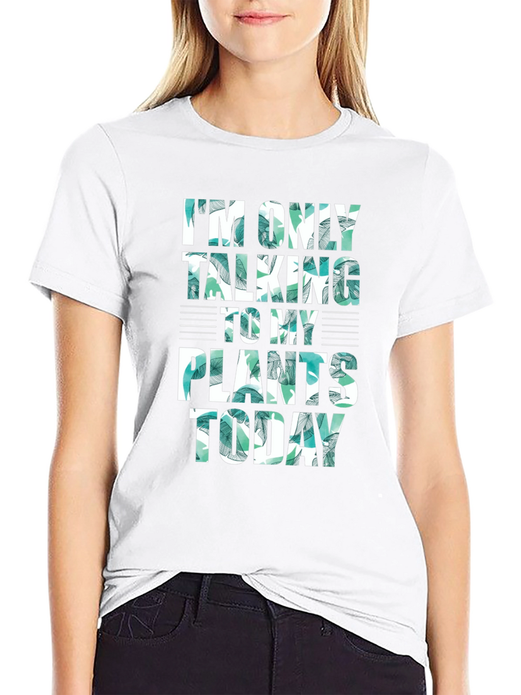 Im Only Talking to My Plants Today Graphic Tee