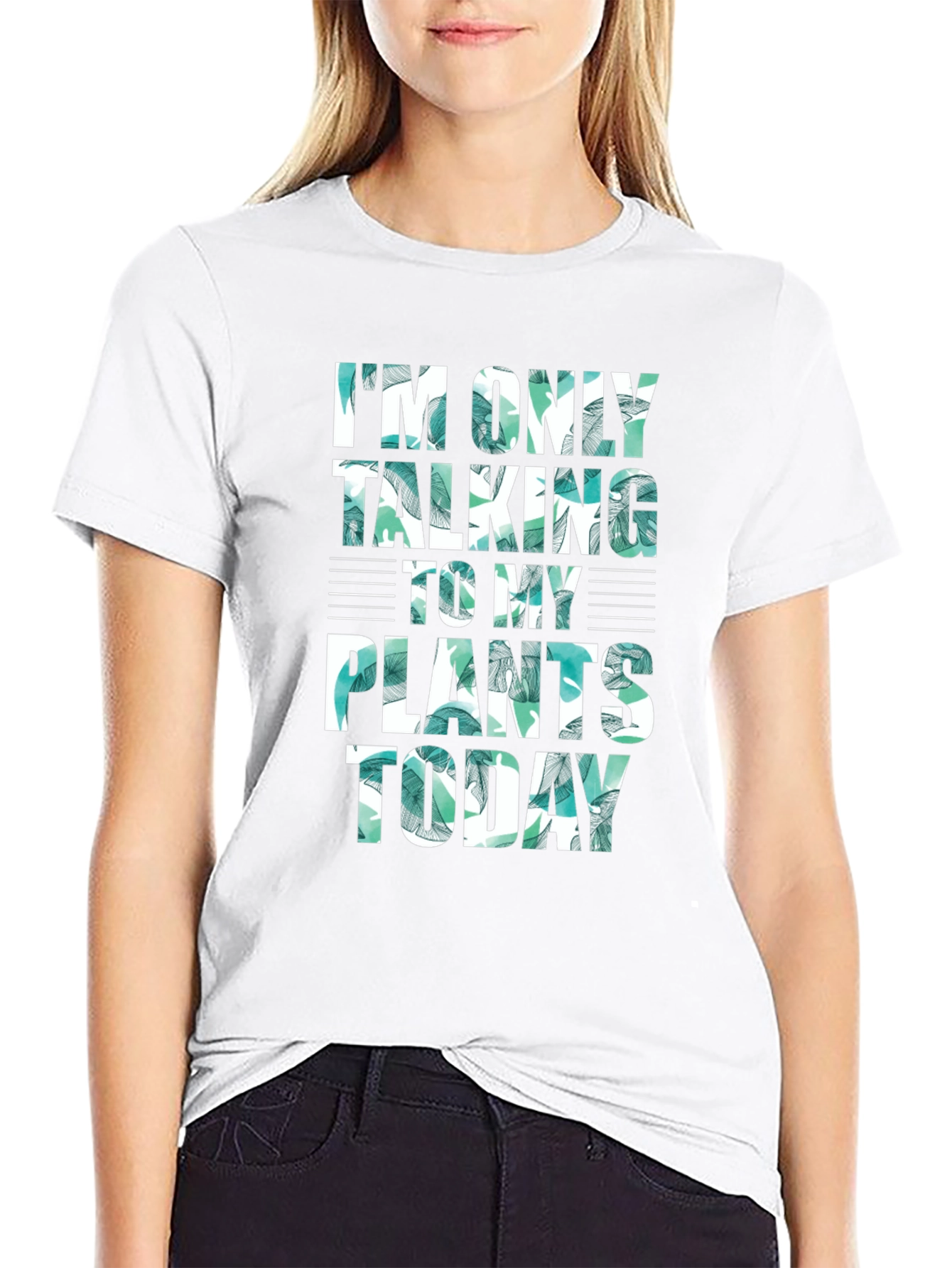 Im Only Talking to My Plants Today Graphic Tee