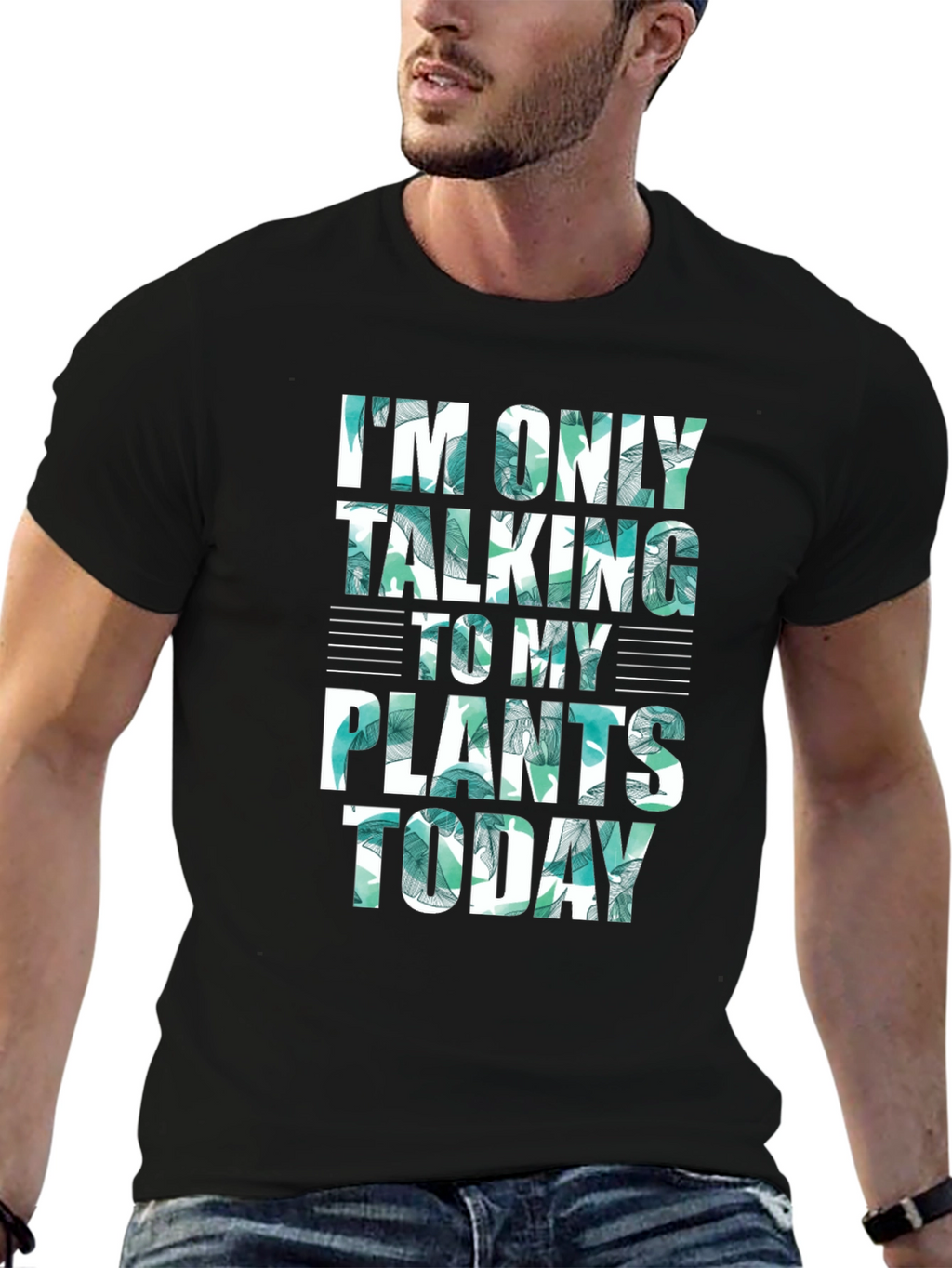 Im Only Talking to My Plants Today Graphic Tee