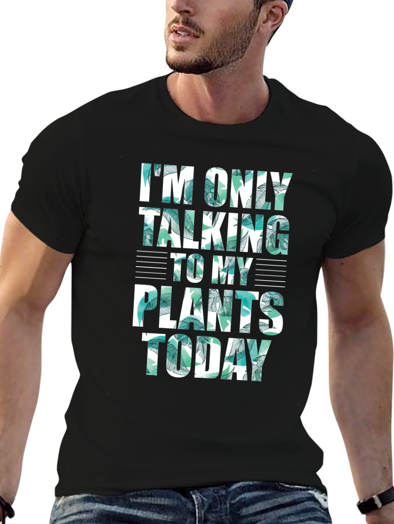 Im Only Talking to My Plants Today Graphic Tee