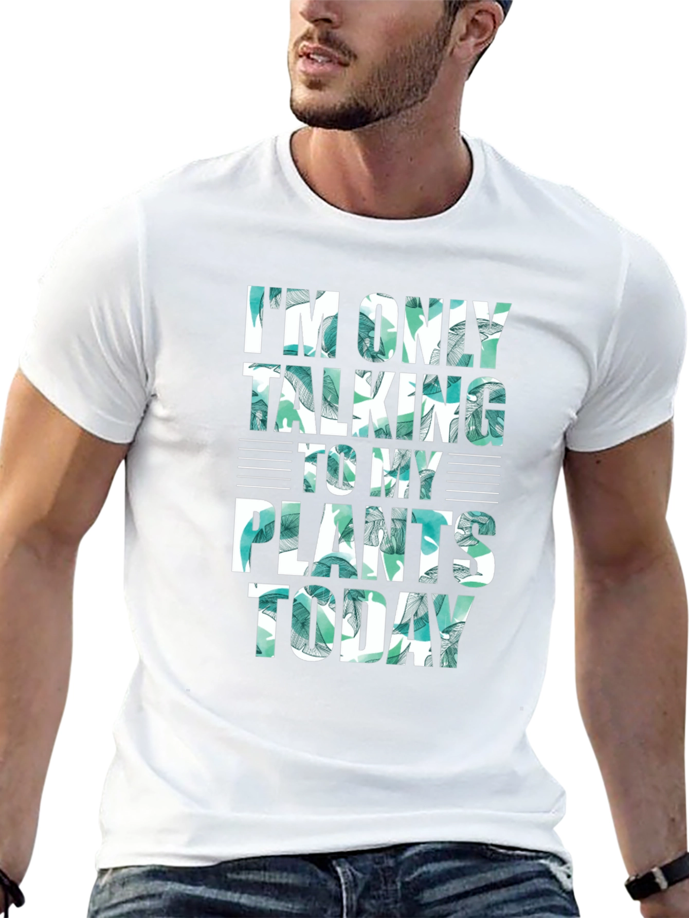 Im Only Talking to My Plants Today Graphic Tee