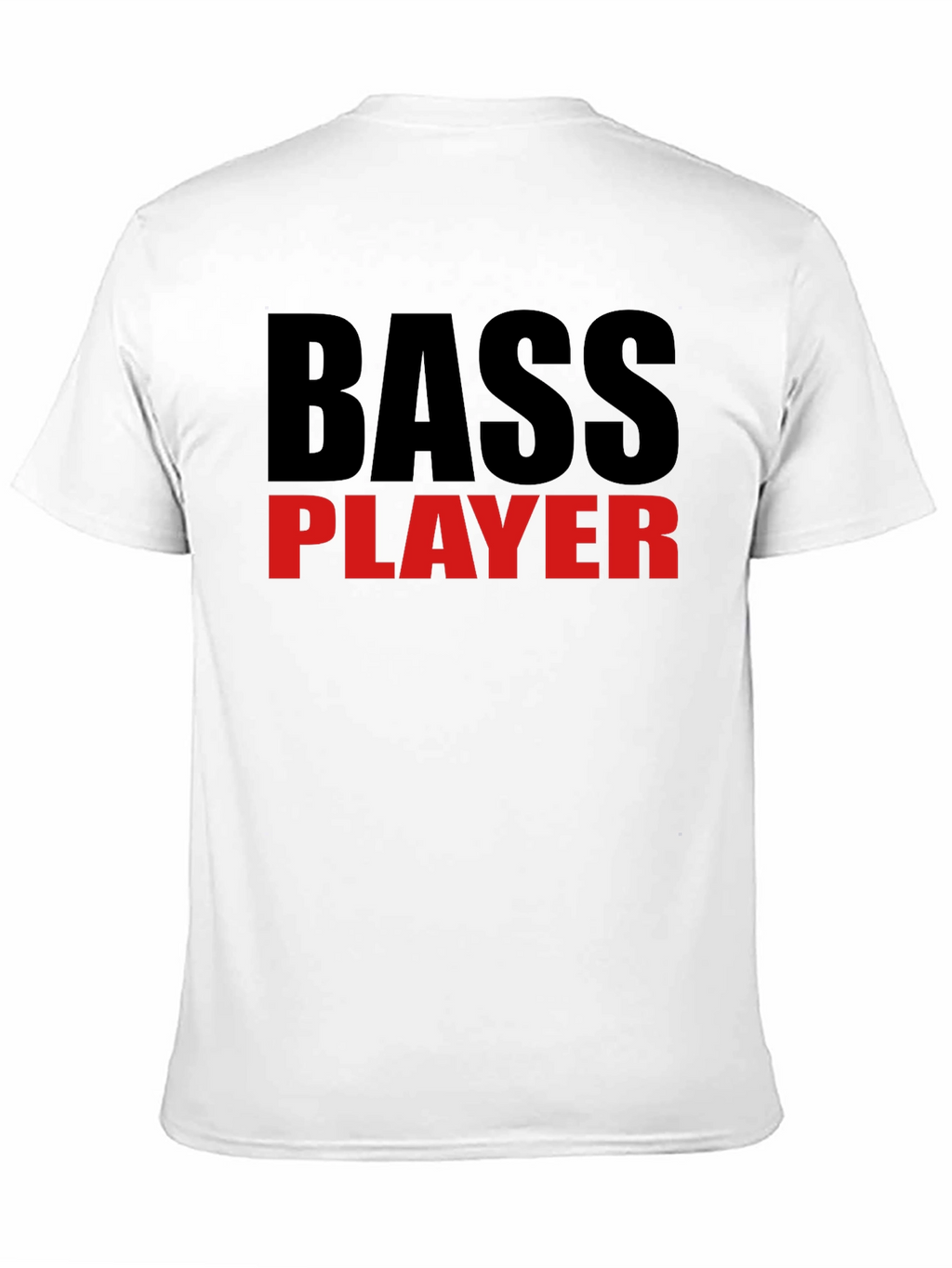 Bass Player Graphic T-Shirt - Black