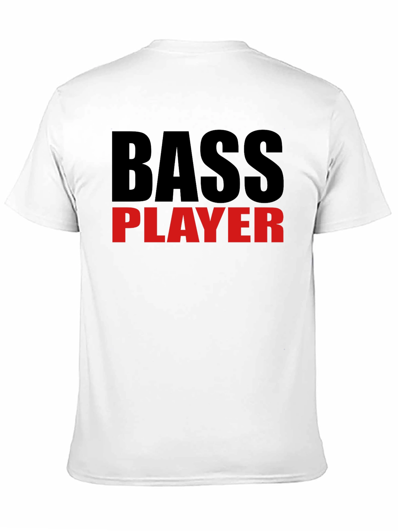 Bass Player Graphic T-Shirt - Black