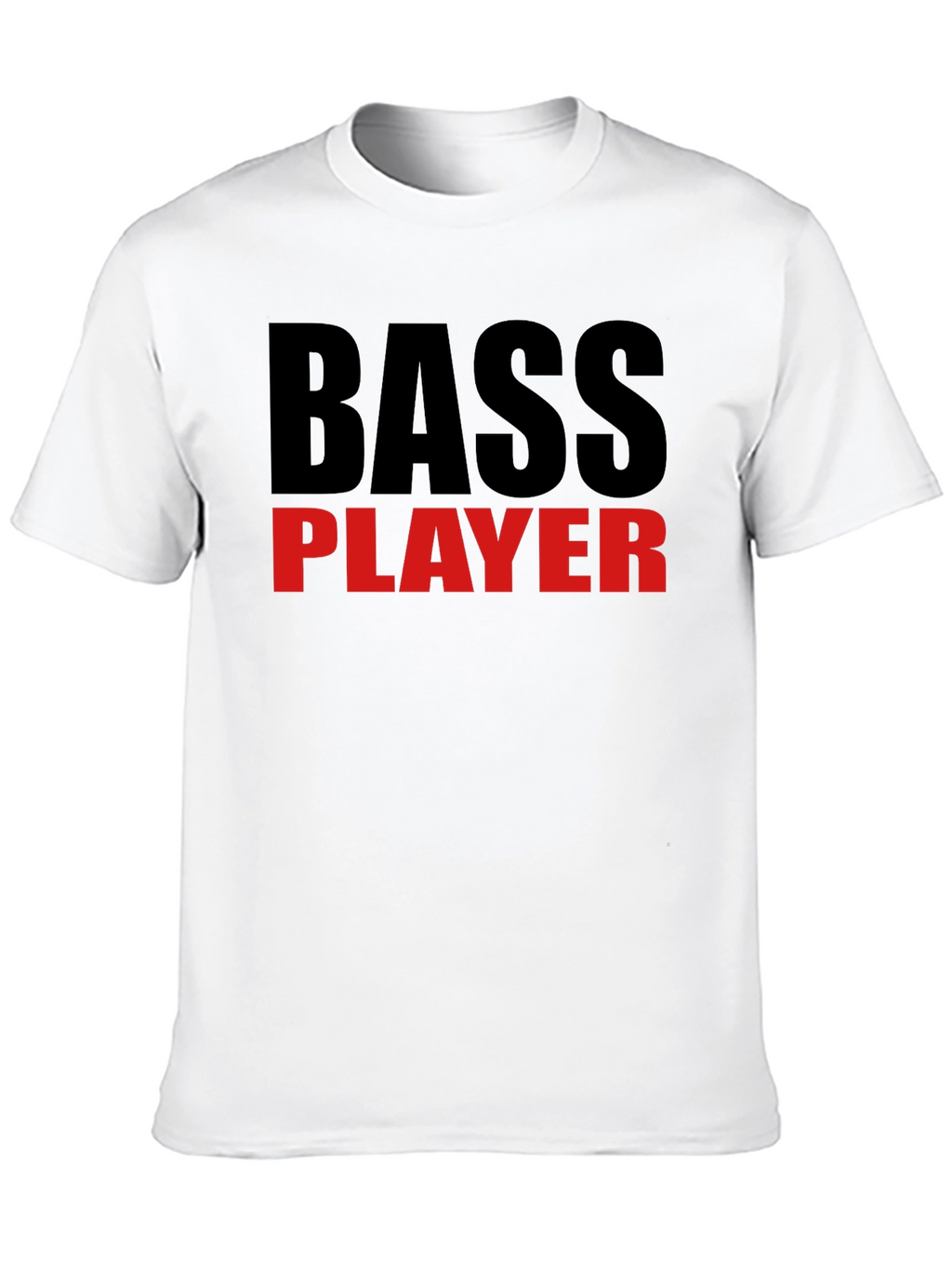 Bass Player Graphic T-Shirt - Black