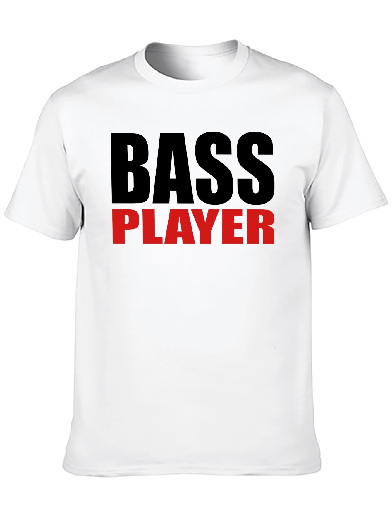 Bass Player Graphic T-Shirt - Black