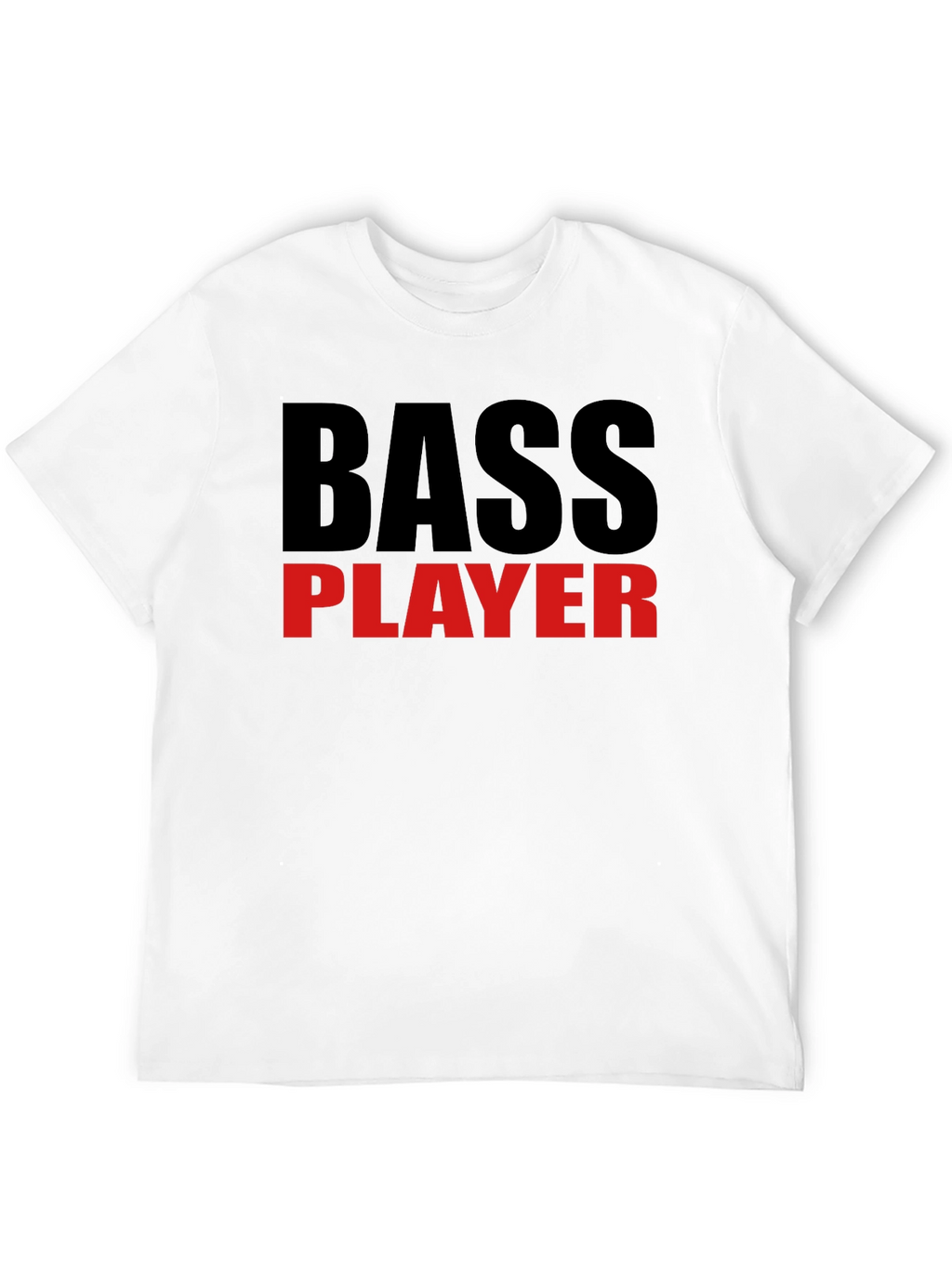 Bass Player Graphic T-Shirt - Black