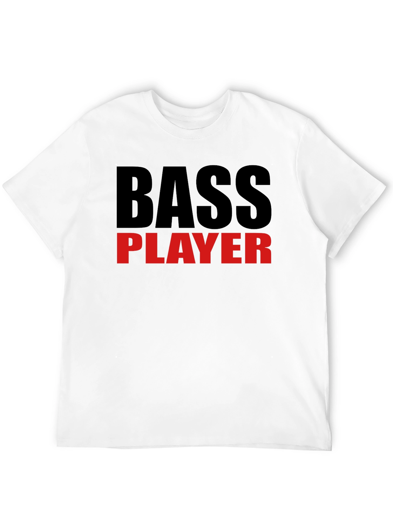 Bass Player Graphic T-Shirt - Black