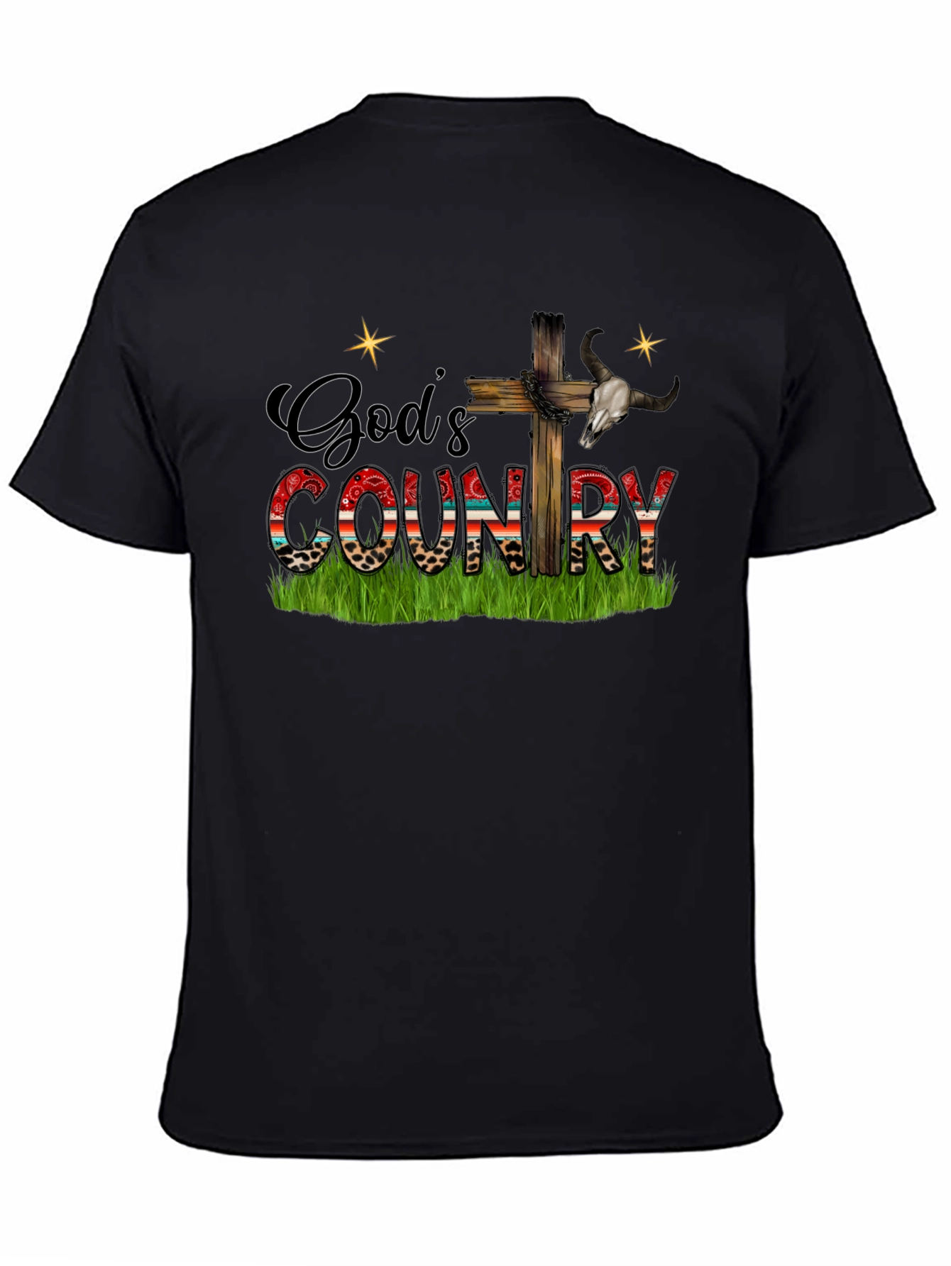 Gods Country Graphic Tee - Western Style