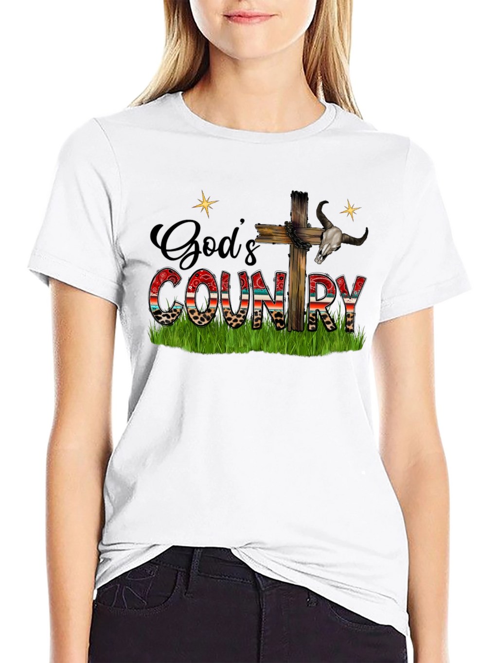 Gods Country Graphic Tee - Western Style