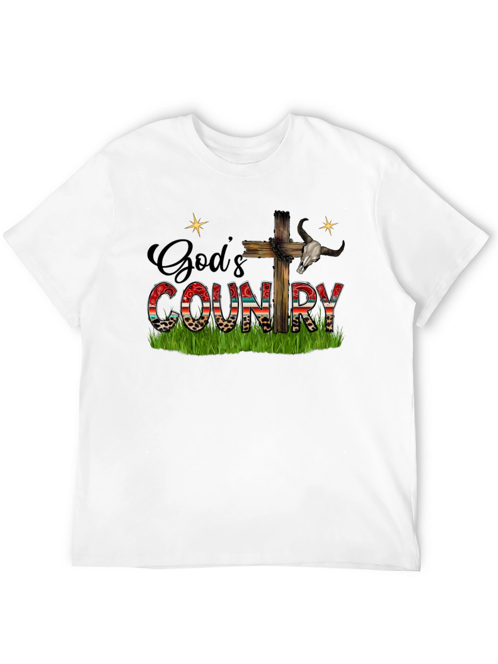 Gods Country Graphic Tee - Western Style