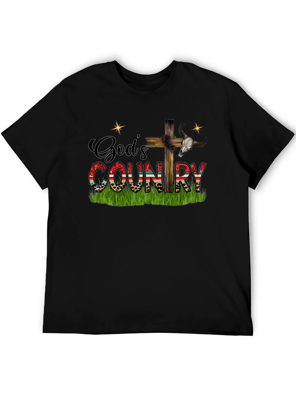 Gods Country Graphic Tee - Western Style