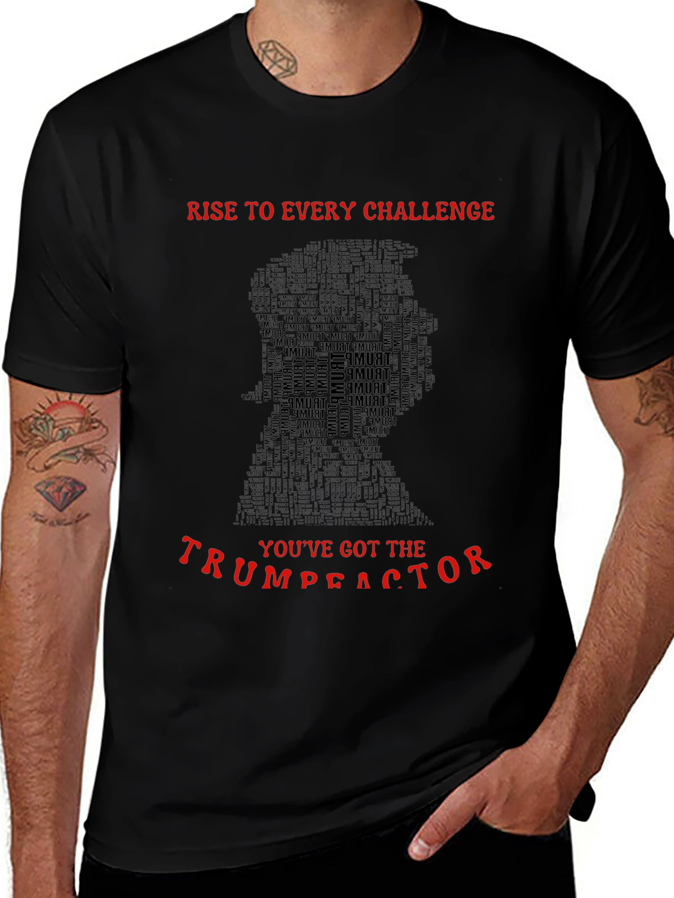 Trump T-Shirt: Rise to the Challenge