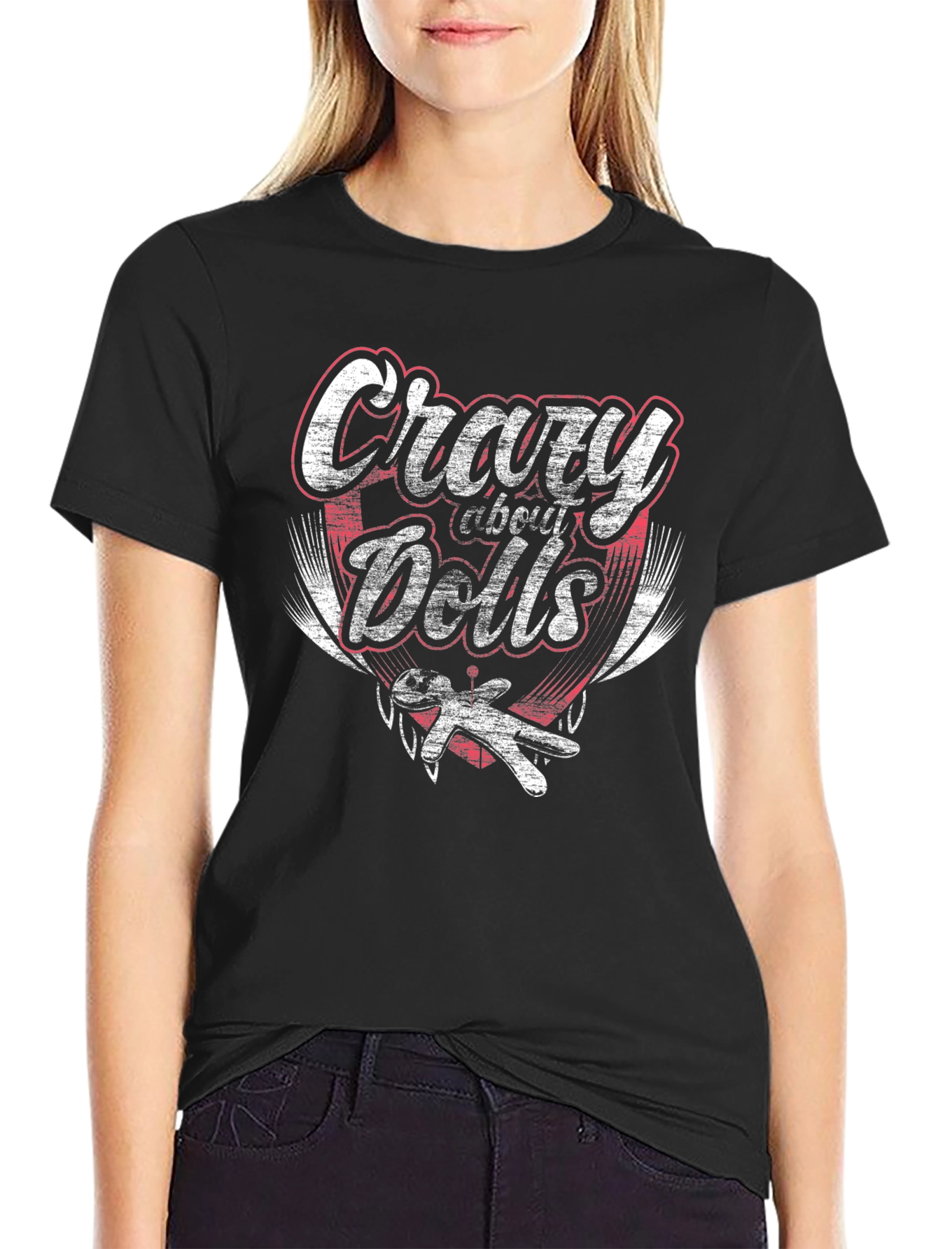 Crazy About Dolls T-Shirt - Horror Doll Fan Tee