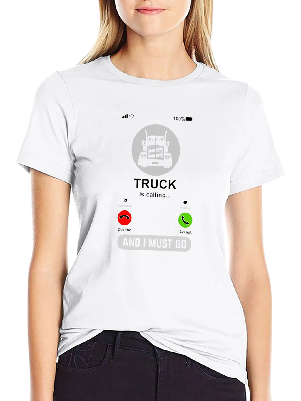 Truck Calling T-Shirt - Driver Humor Tee
