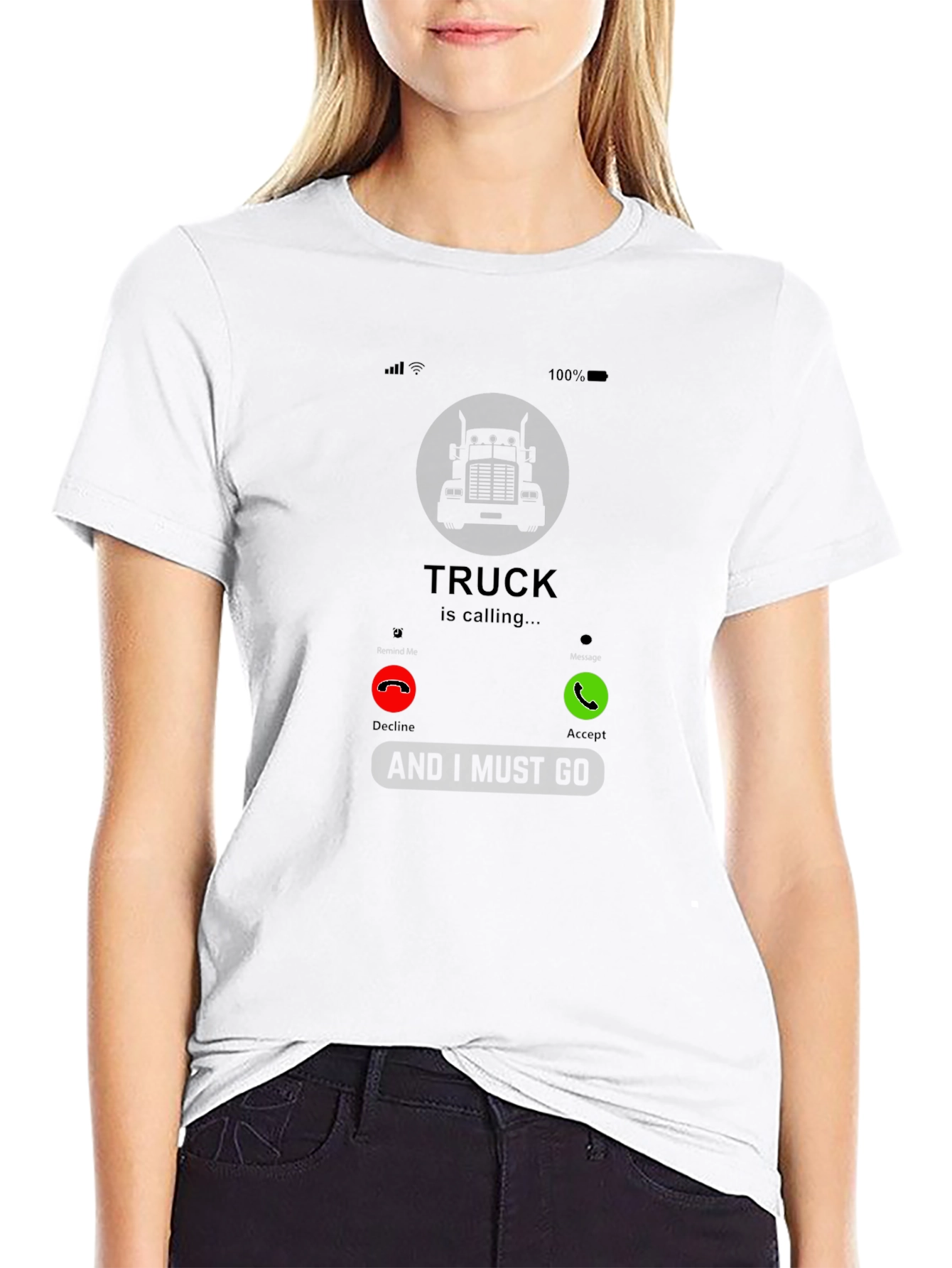 Truck Calling T-Shirt - Driver Humor Tee
