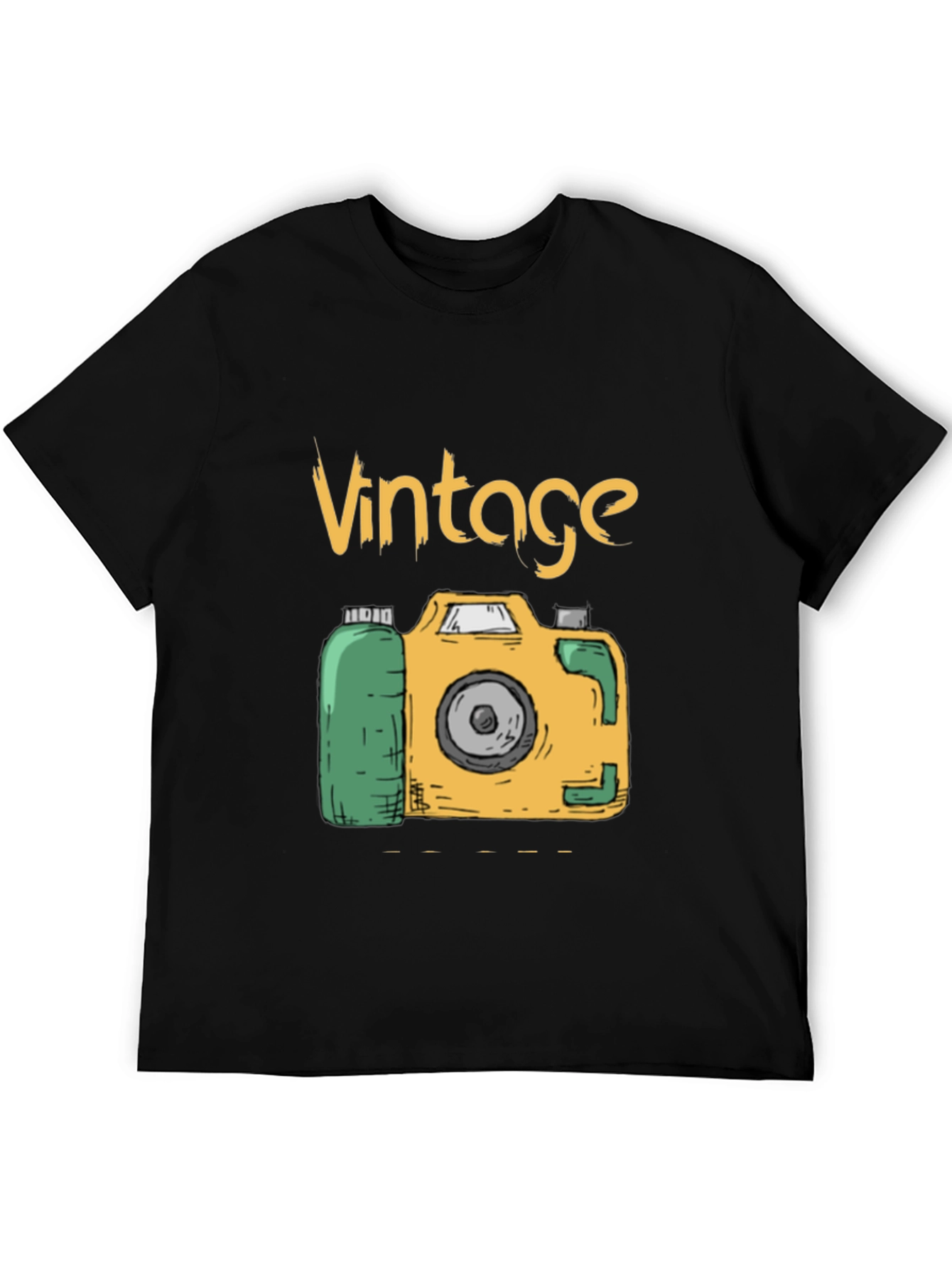 Vintage Camera T-Shirt - Retro Style Graphic Tee