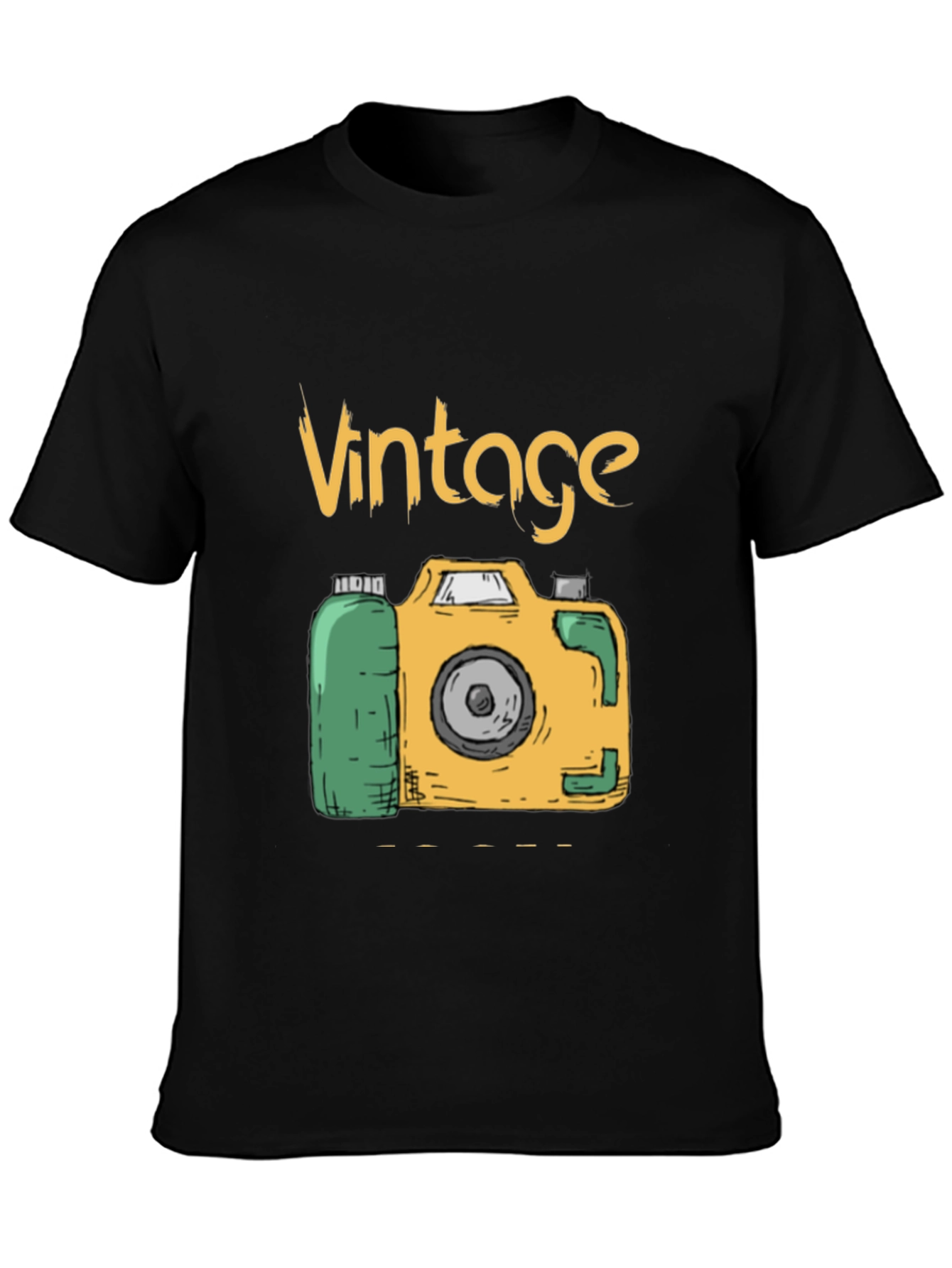 Vintage Camera T-Shirt - Retro Style Graphic Tee