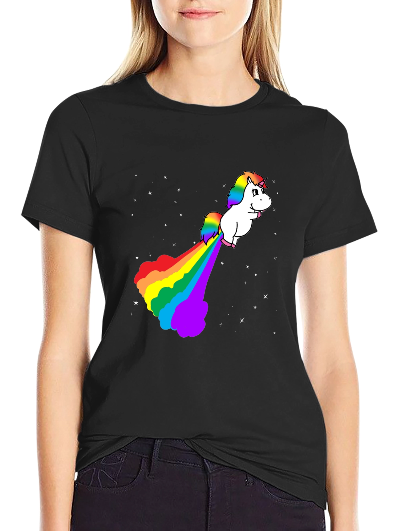 Rainbow Unicorn T-Shirt - Funky & Unique Design