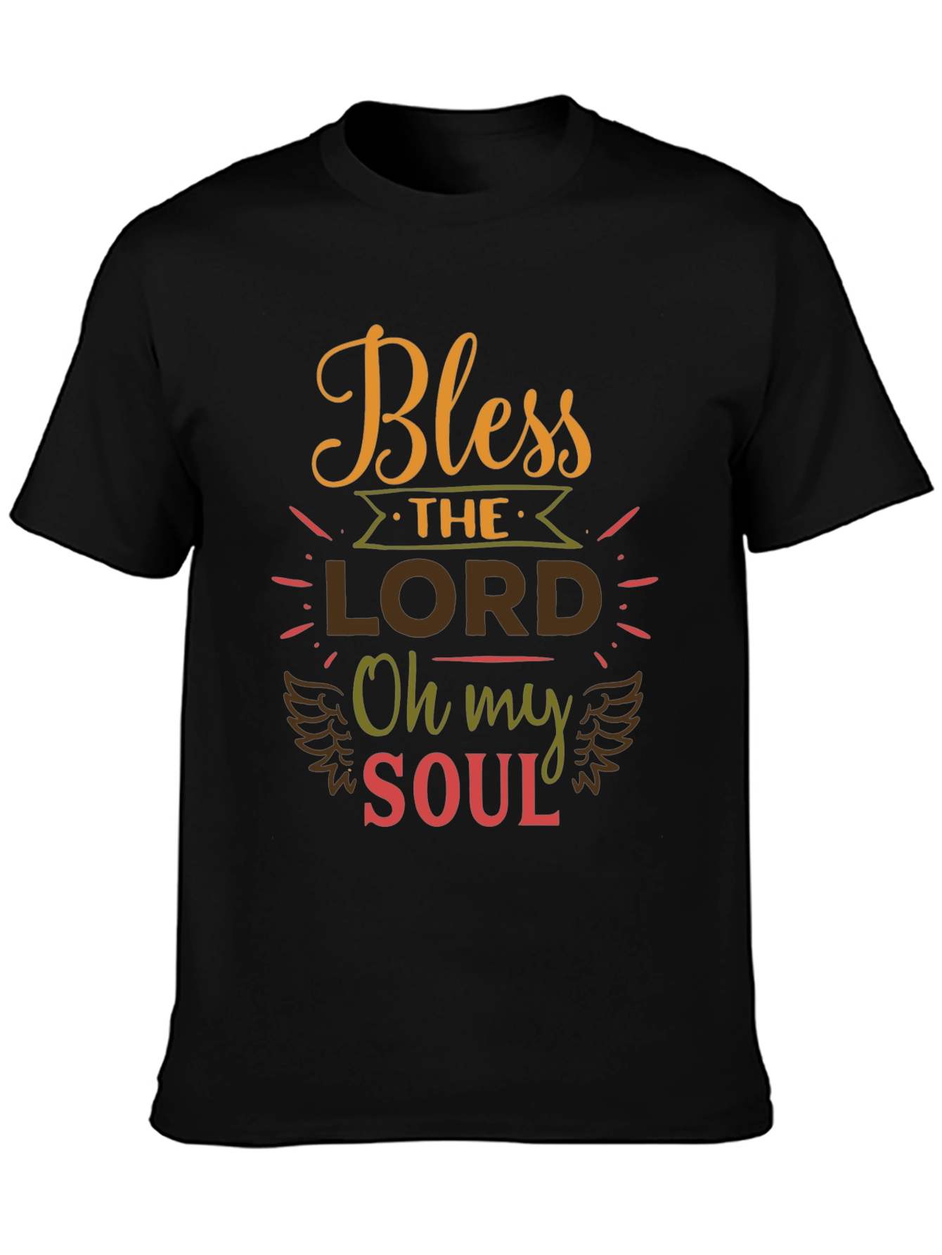 Bless The Lord Graphic Tee - Christian Apparel