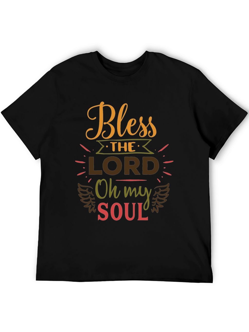 Bless The Lord Graphic Tee - Christian Apparel