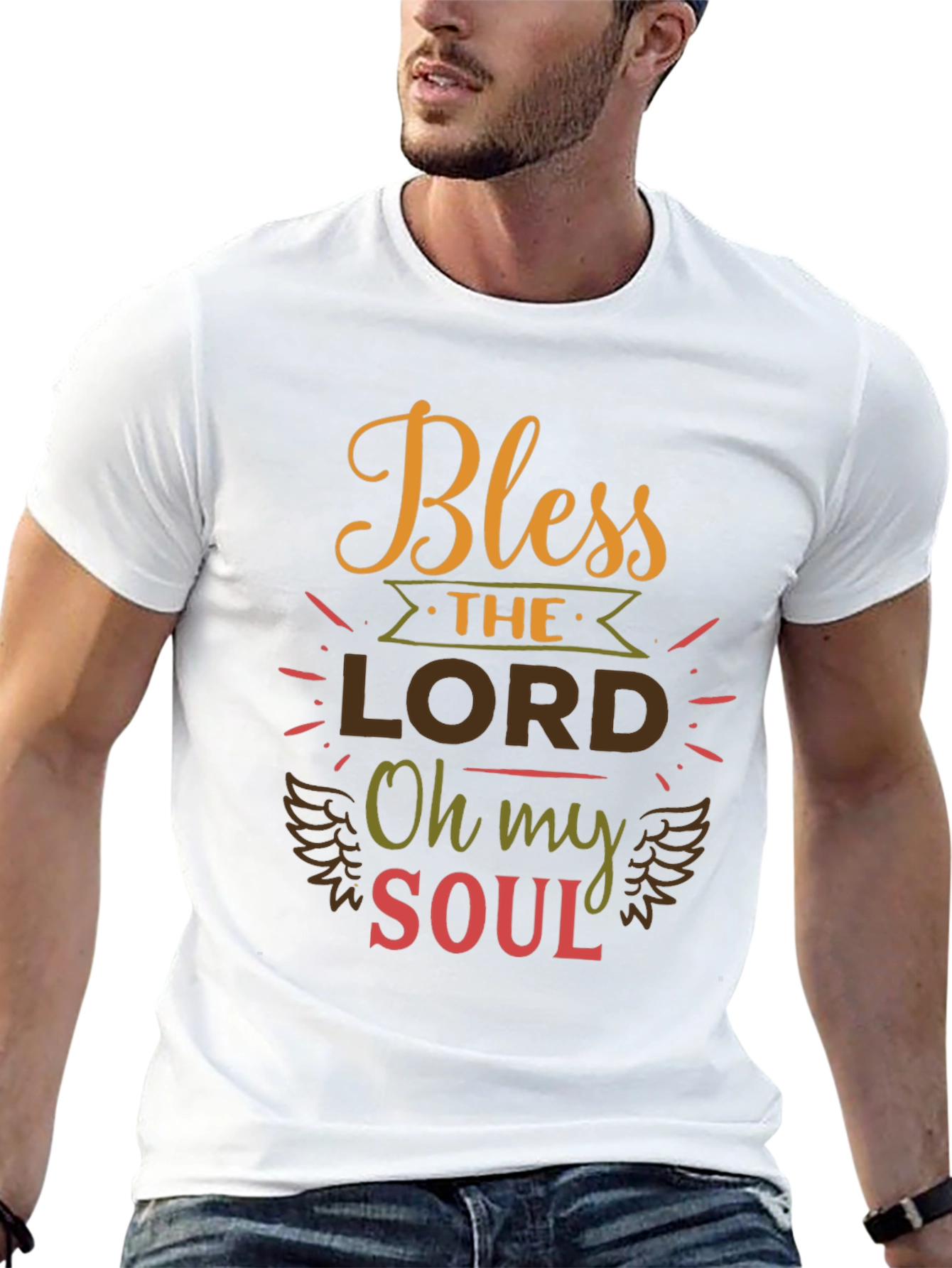 Bless The Lord Graphic Tee - Christian Apparel