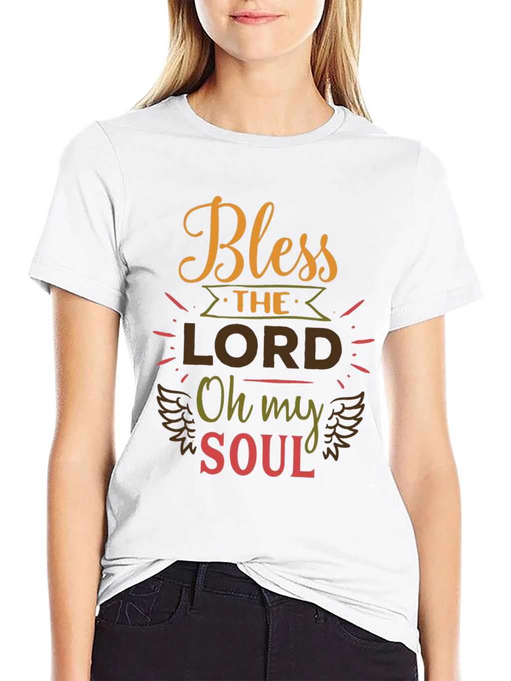 Bless The Lord Graphic Tee - Christian Apparel