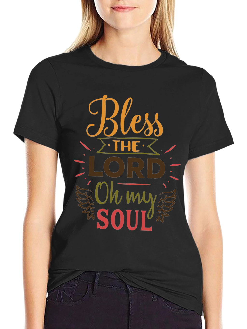 Bless The Lord Graphic Tee - Christian Apparel