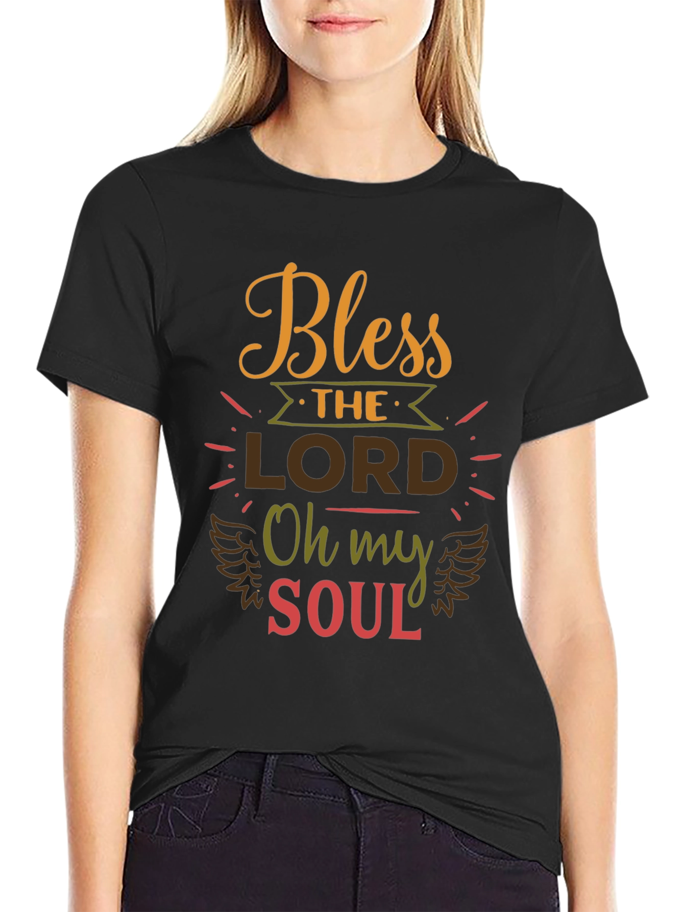 Bless The Lord Graphic Tee - Christian Apparel