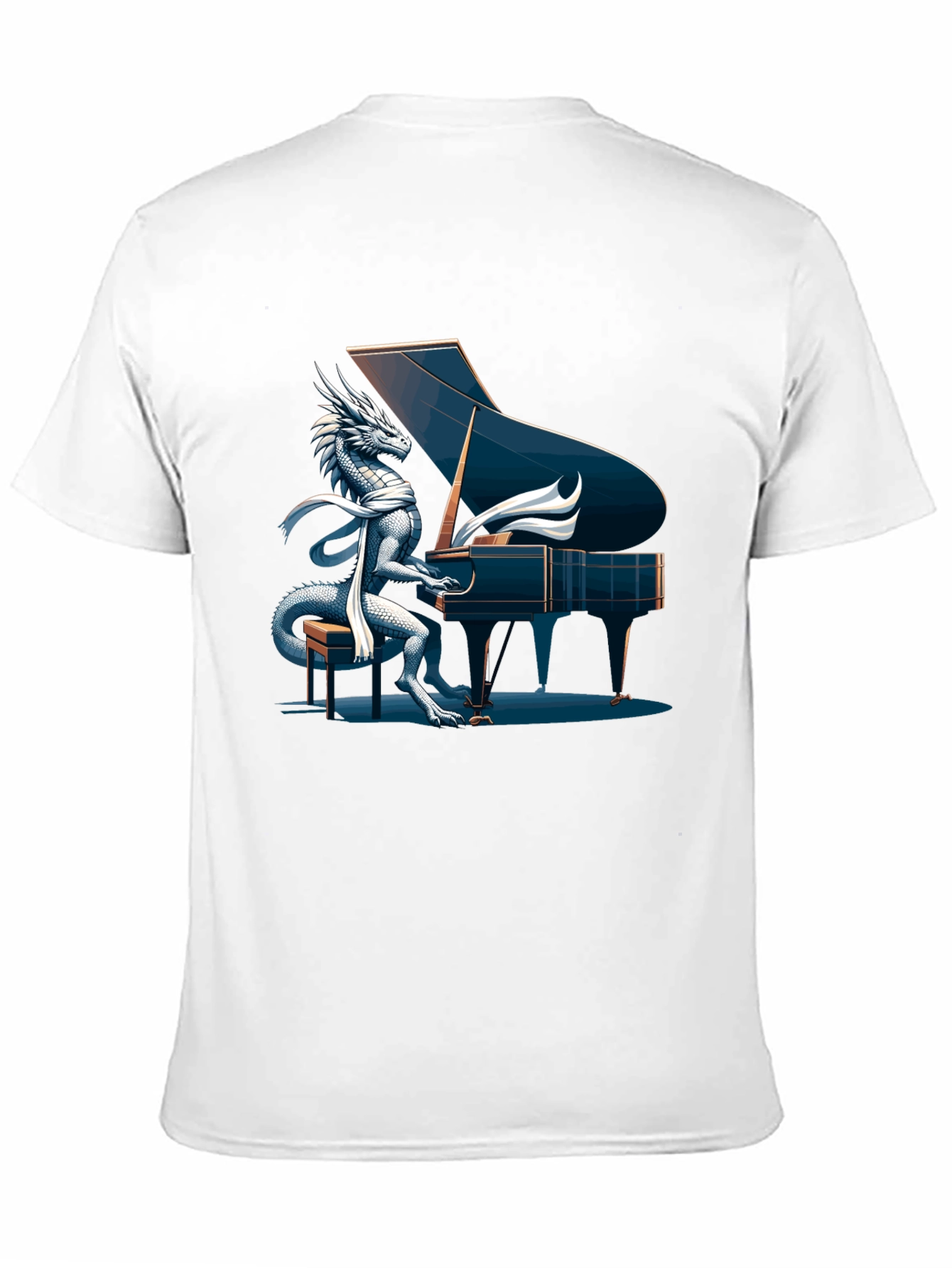 Dragon Pianist Graphic Tee